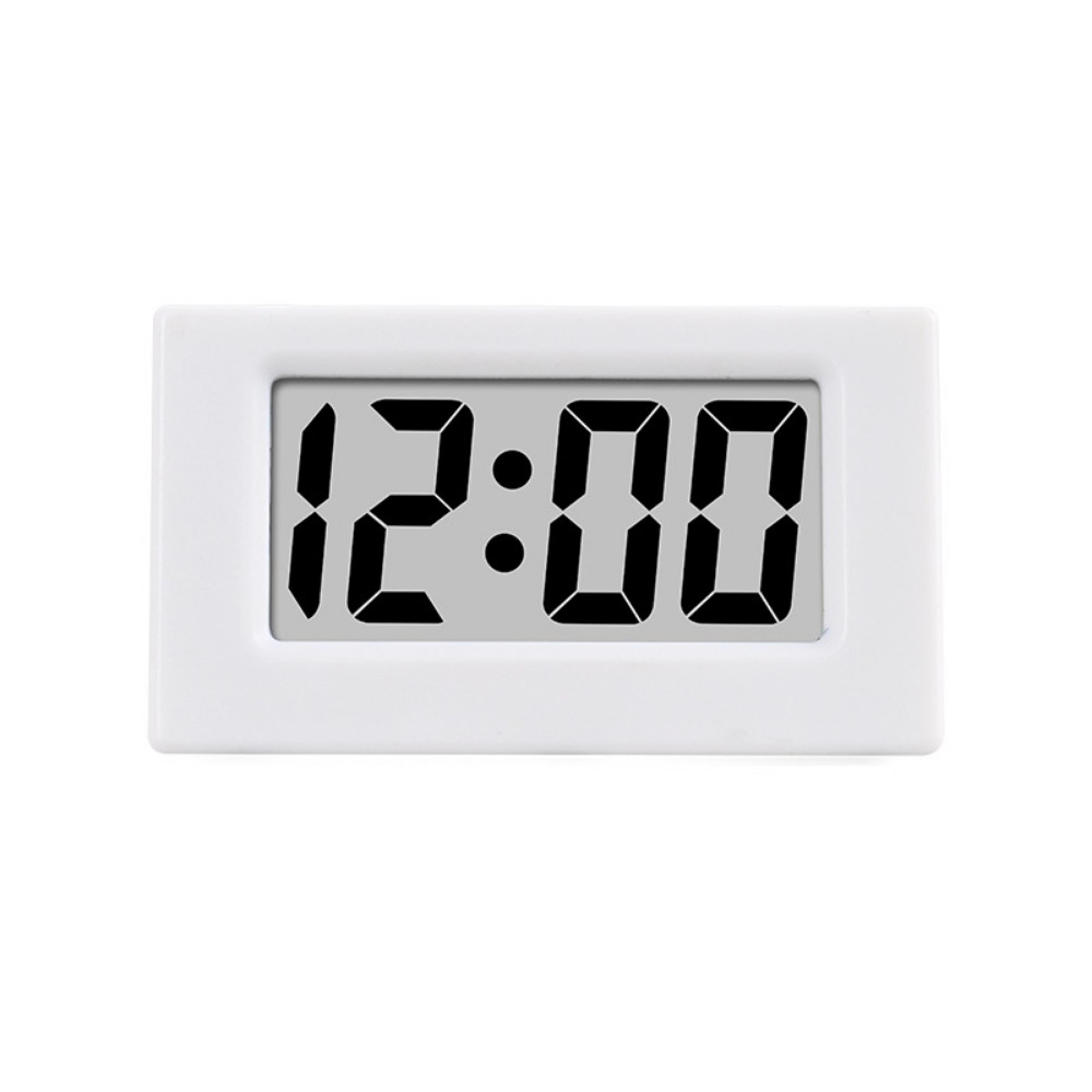 Modern LED Digital Clock Mini Triangle Desk Clock Silent Bedside Time Display For Home Office 5