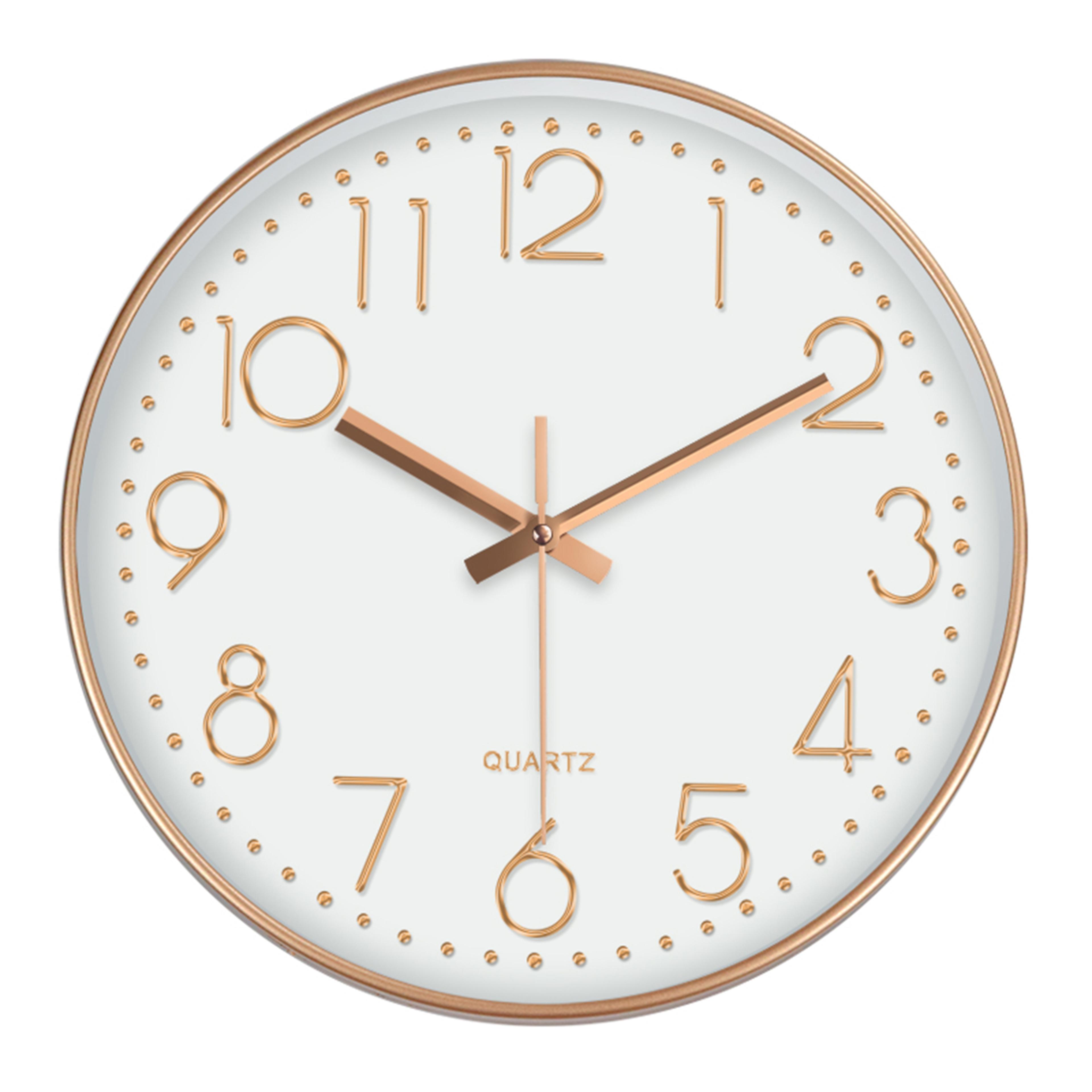 Modern Silent Wall Clock Minimalist Quartz Wall Clock For Living Room Bedroom Office Decor 1