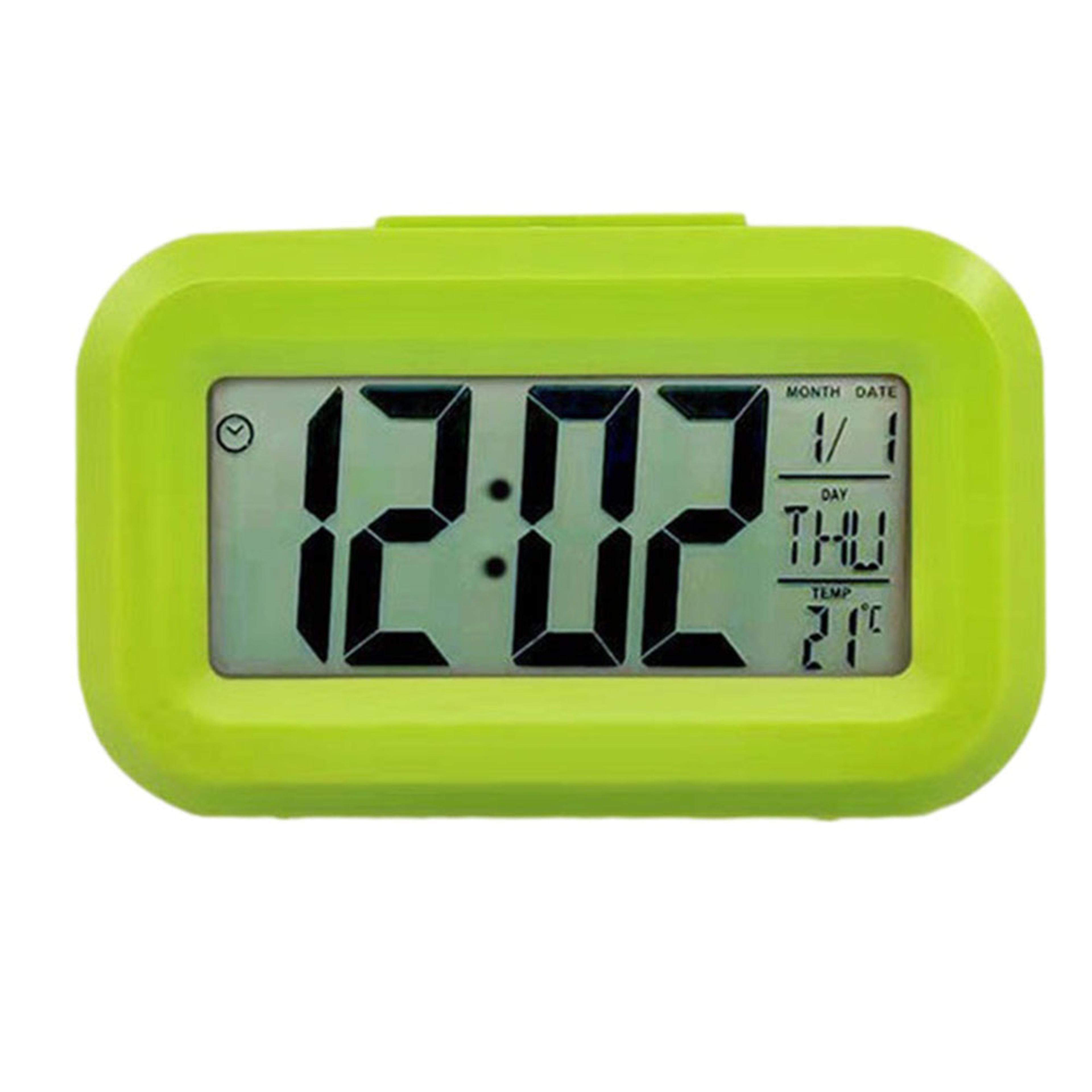 Modern Digital Alarm Clock With LED Display Snooze Function Desktop Clock For Bedroom Office And Ho 6