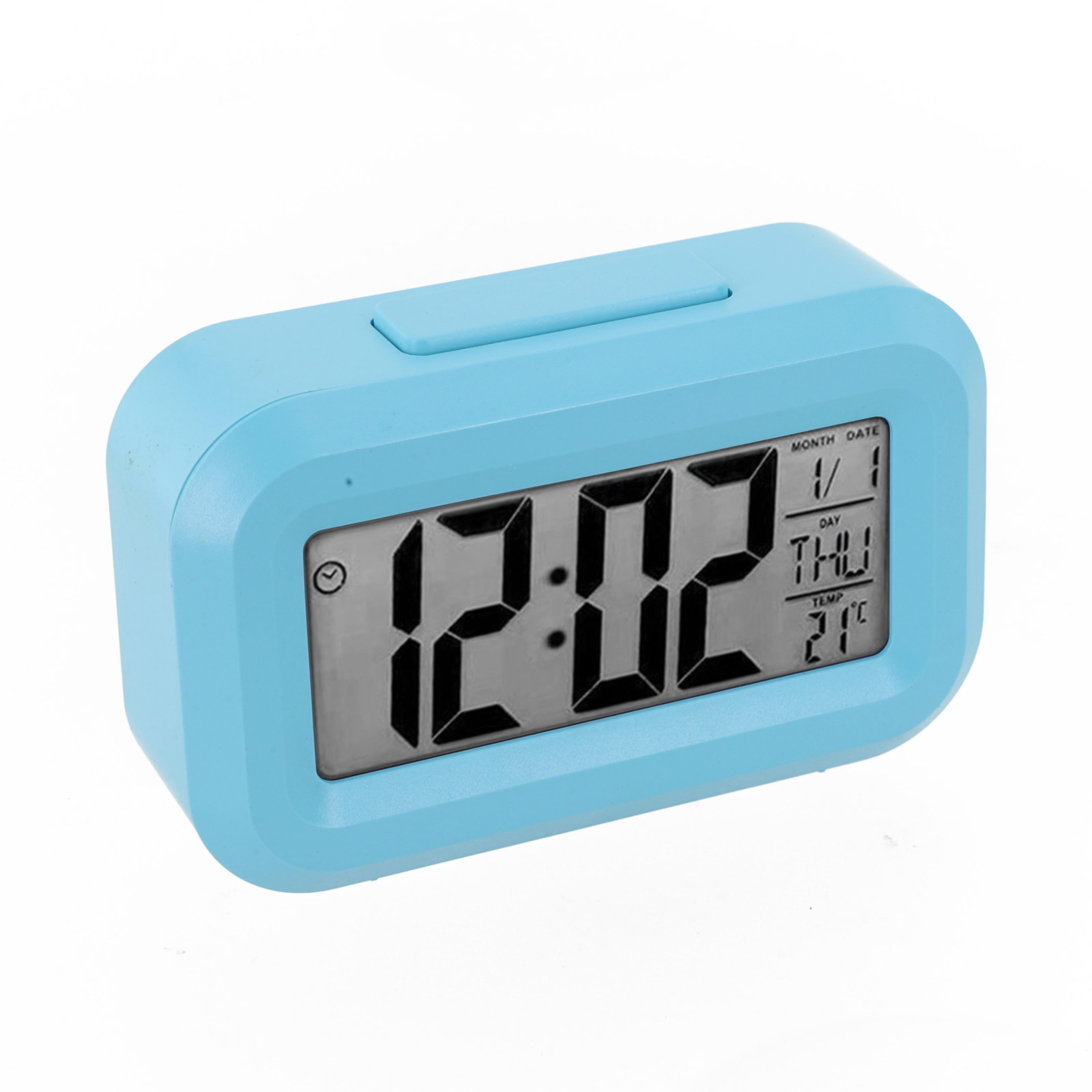 Modern Digital Alarm Clock With LED Display Snooze Function Desktop Clock For Bedroom Office And Ho 7