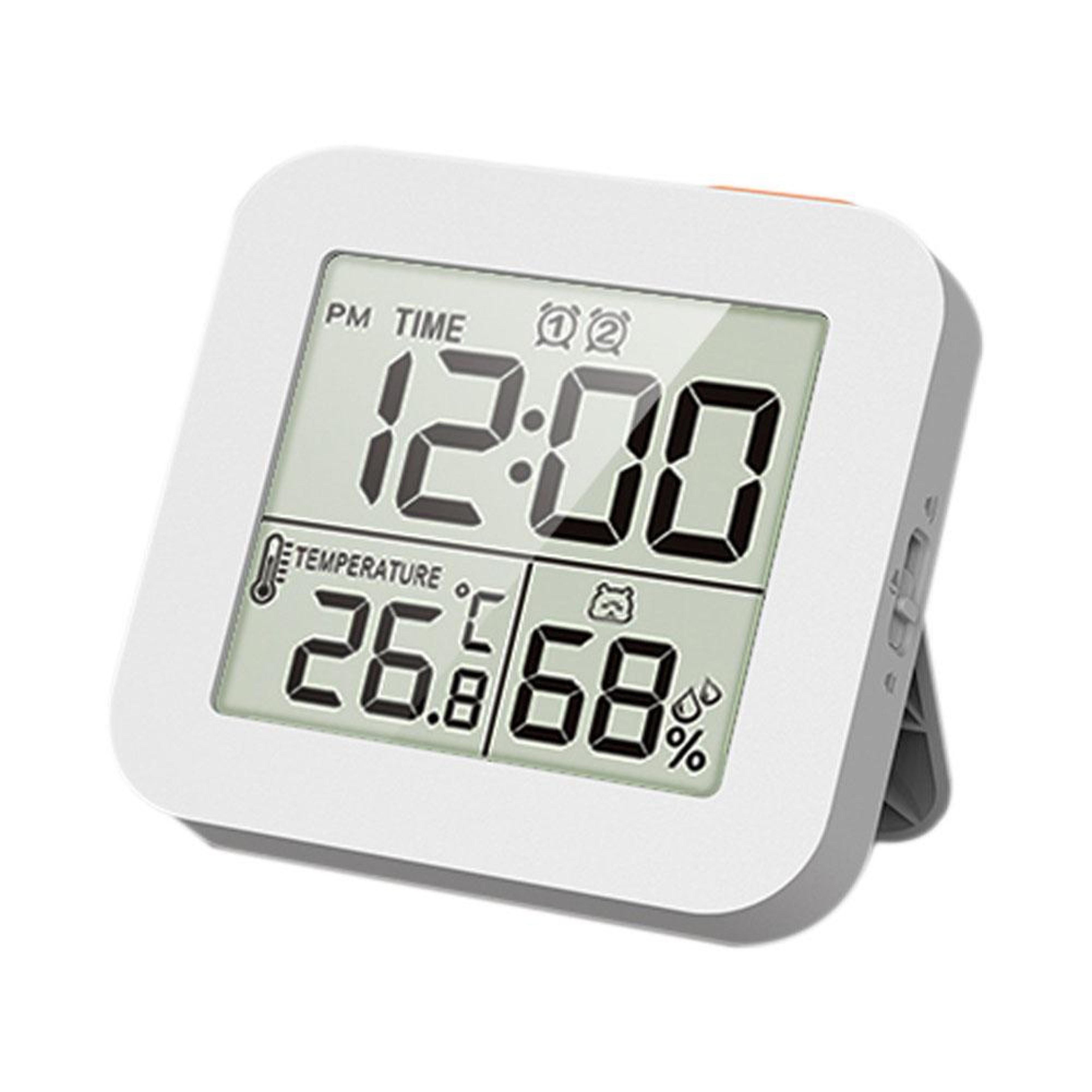 Shower Clock With Digital Bathroom Clock Display Shower Timer Temperature Humidity Monitor 4