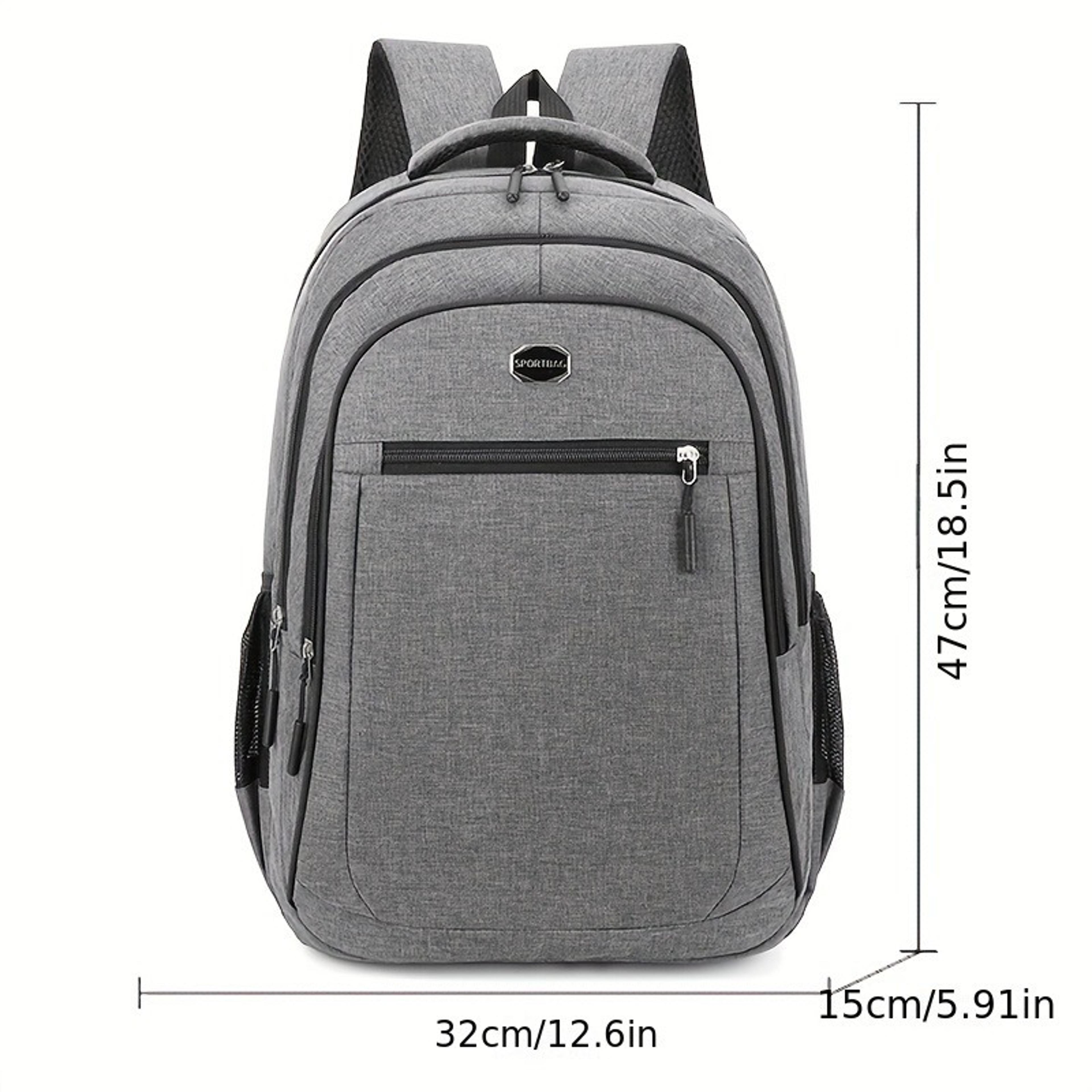 Large Capacity Waterproof Laptop Backpack Multi Pocket Travel Bag For Students And Commuters 1
