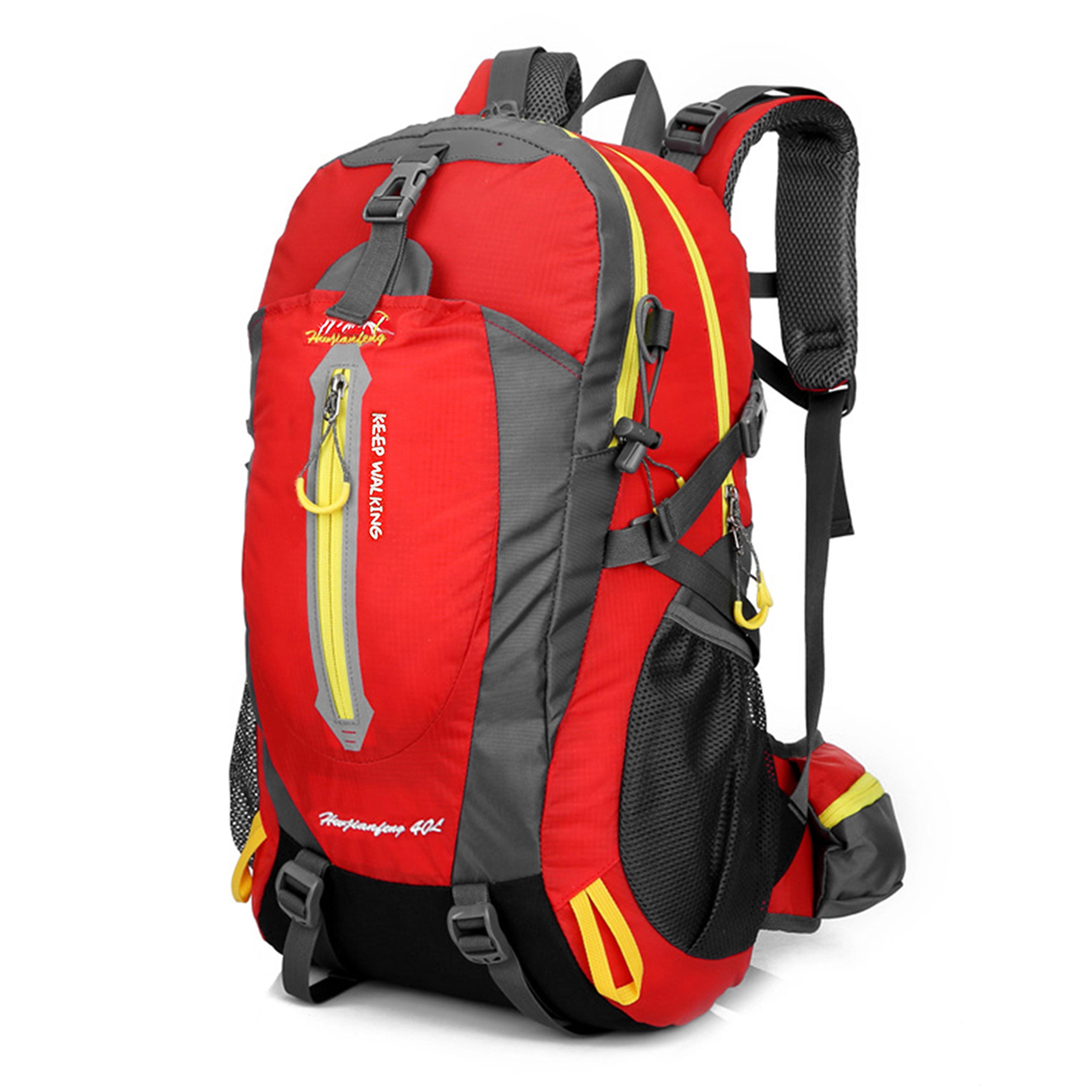 Water Resistant Travel Backpack With Laptop Compartment For Hiking Camping And Outdoor Adventures 1
