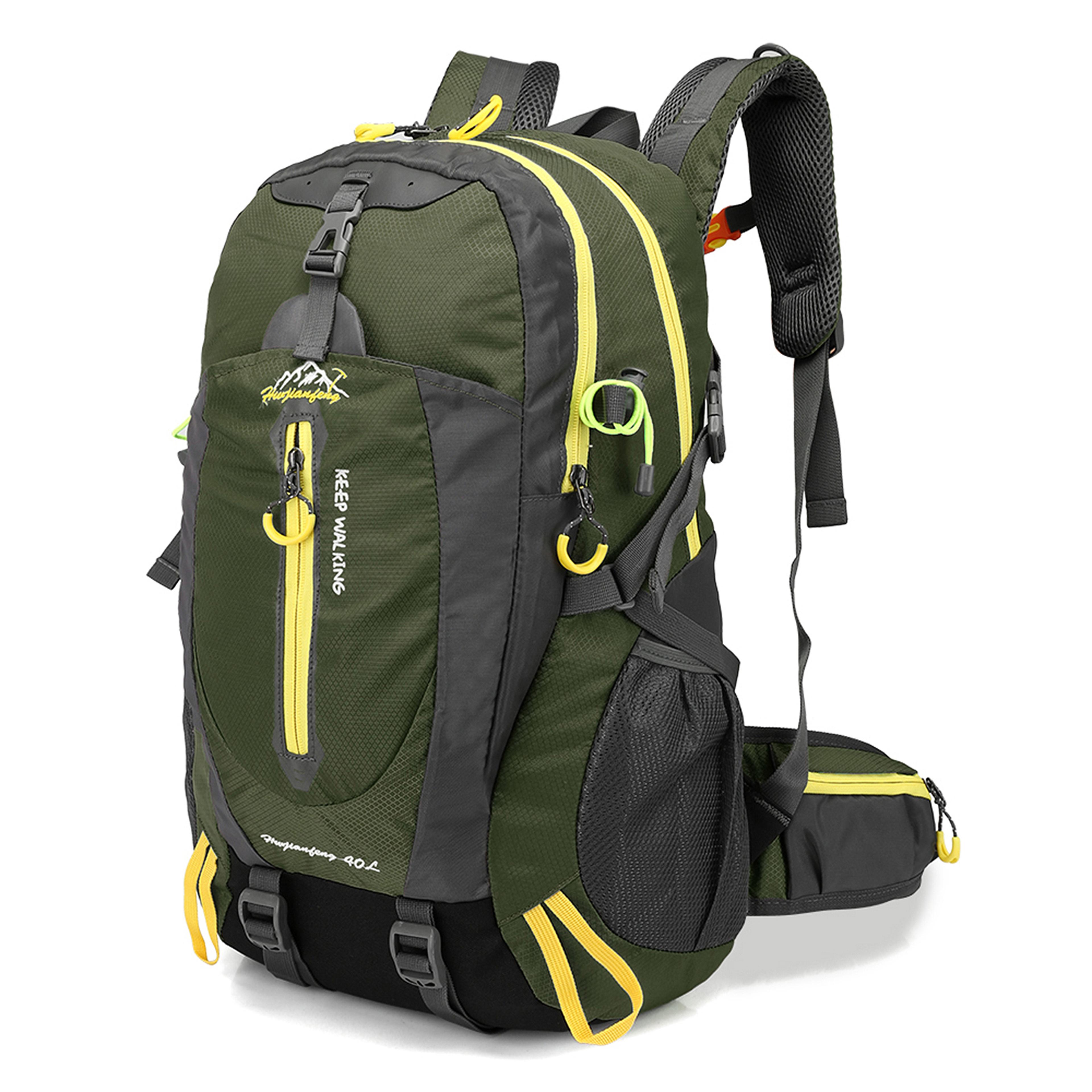 Water Resistant Travel Backpack With Laptop Compartment For Hiking Camping And Outdoor Adventures 5