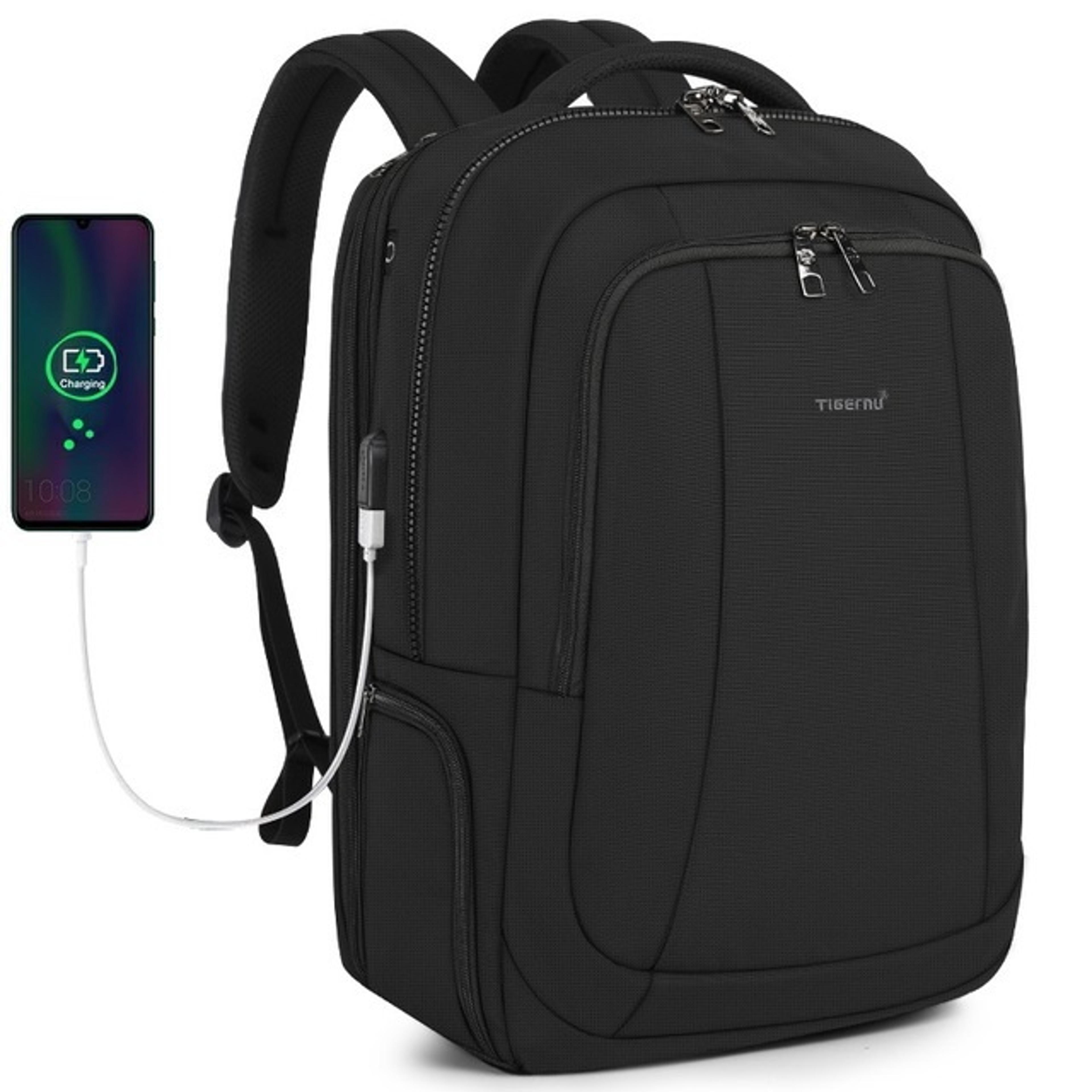 Laptop Backpack Large Capacity Anti Theft Travel Bag 0