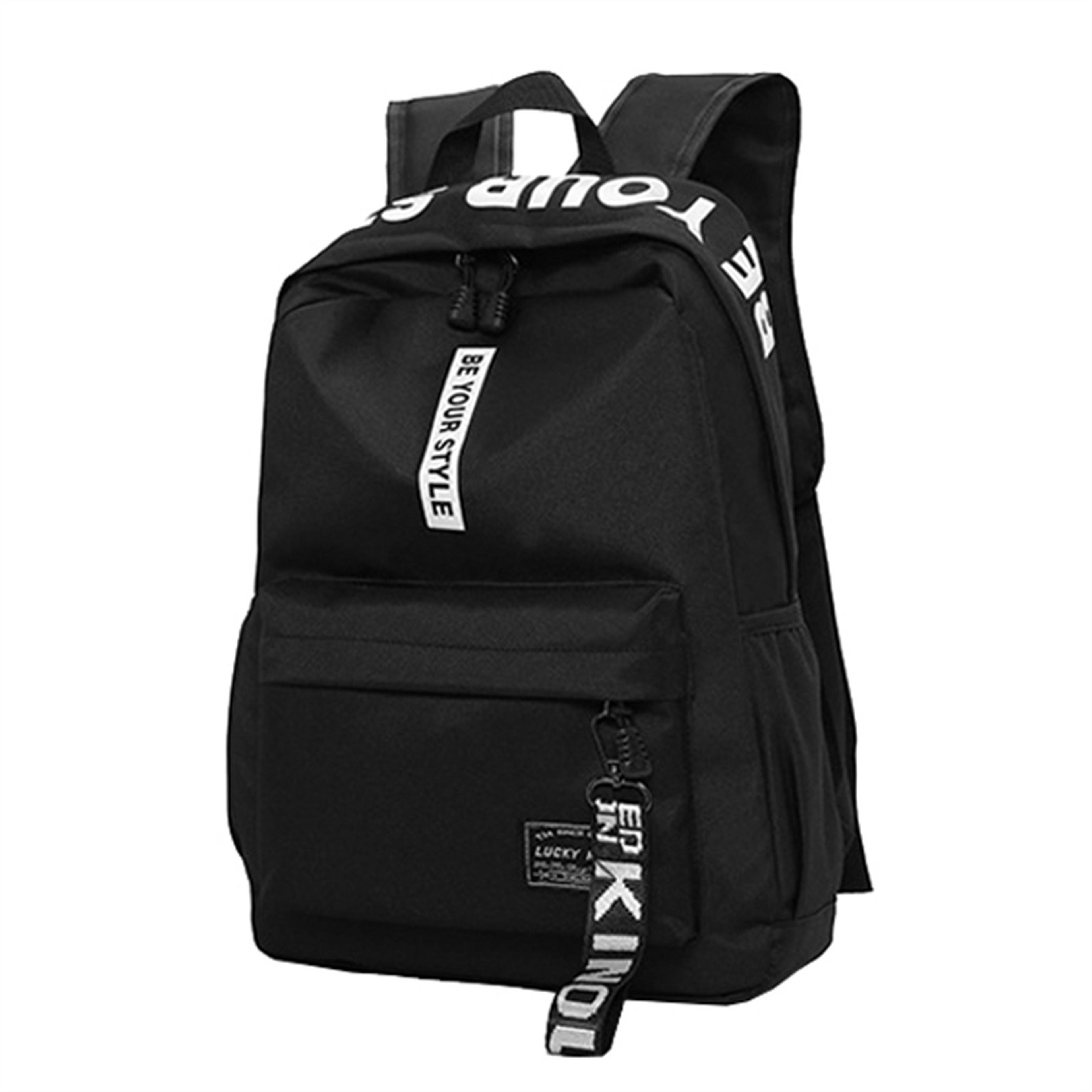 Lightweight Student Backpack Casual School Bag With Custom Logo Design 1