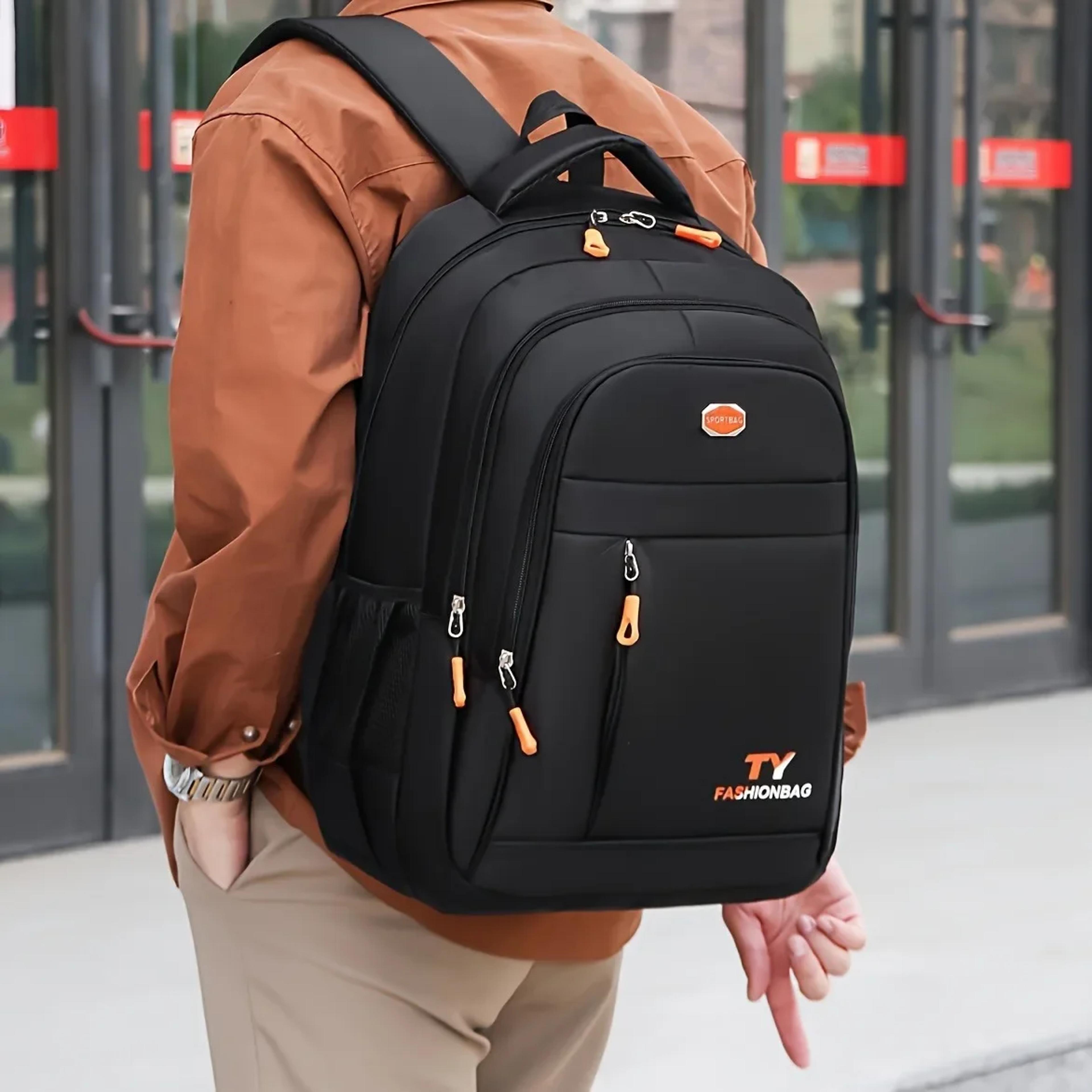 Waterproof Large Capacity Laptop Backpack For Men Travel School Work 0