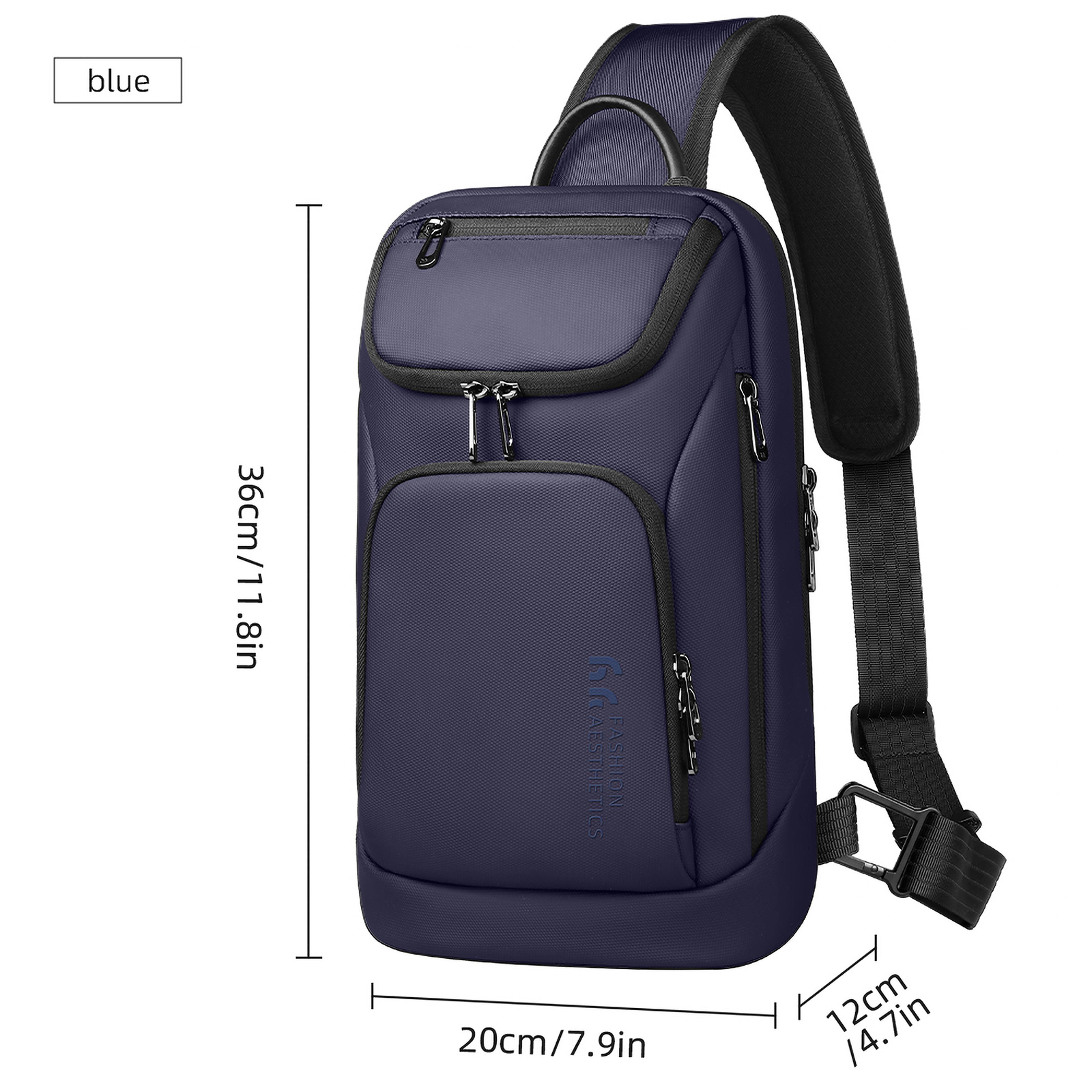 HK Business Crossbody Bag For Men Portable Shoulder Messenger Bags Male Waterproof Travel Short Tri 2