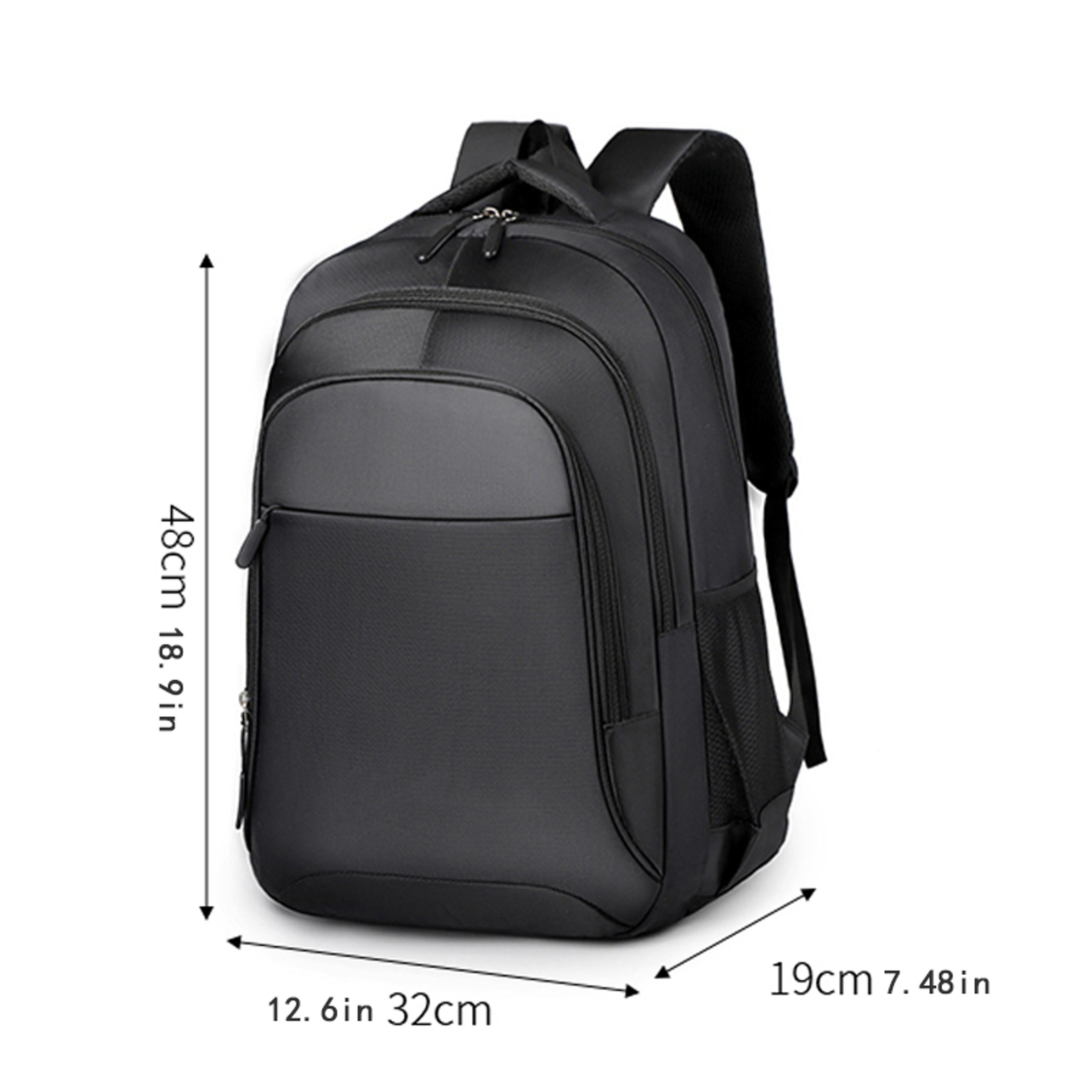 Everyday Large Capacity Laptop Backpack With Padded Straps And Side Pockets 6