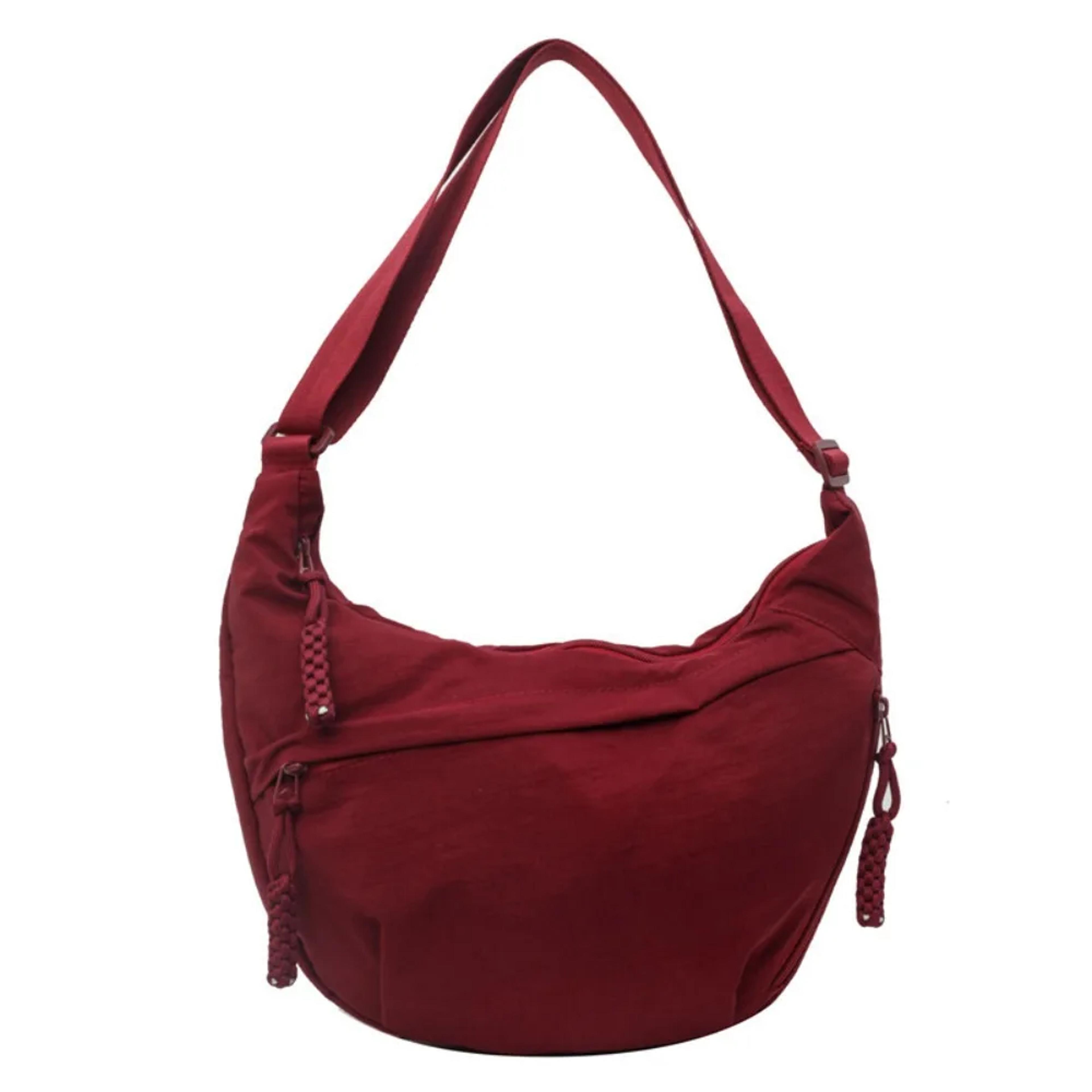Large Canvas Dumpling Crossbody Bag For Women 3