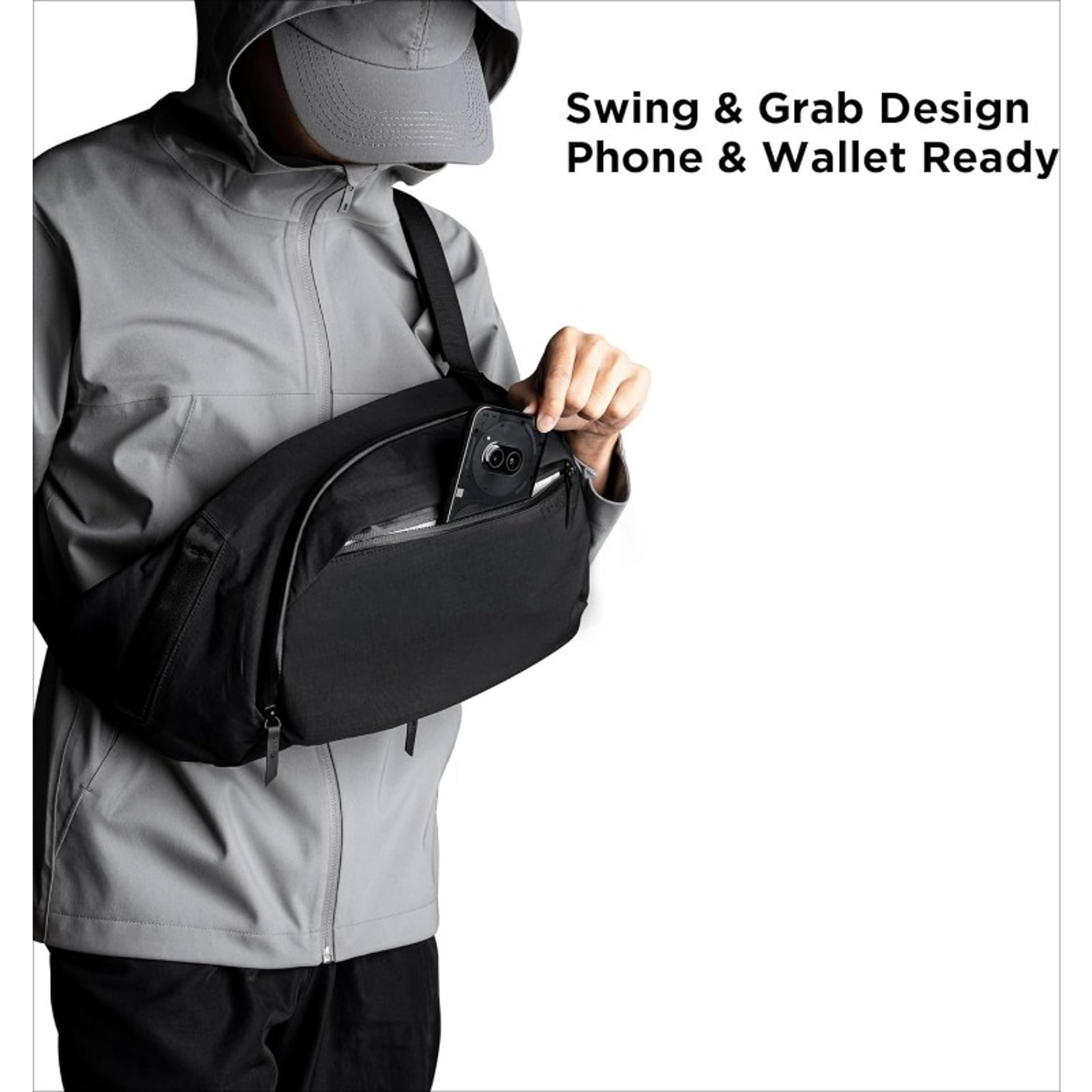 Men Sling Bag With Tablet Sleeve 4