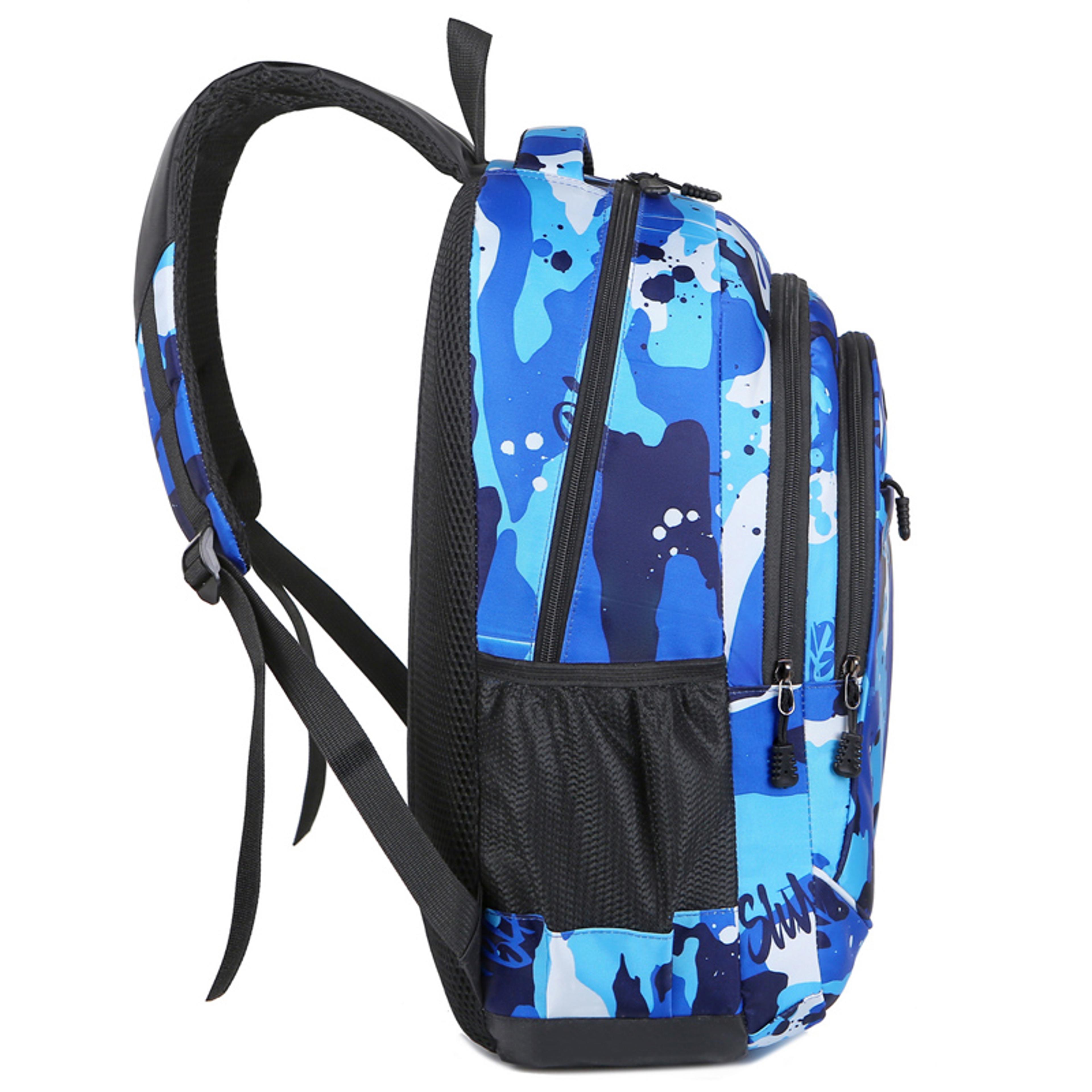 Large Capacity Lightweight Nylon Laptop Backpack For Men 10