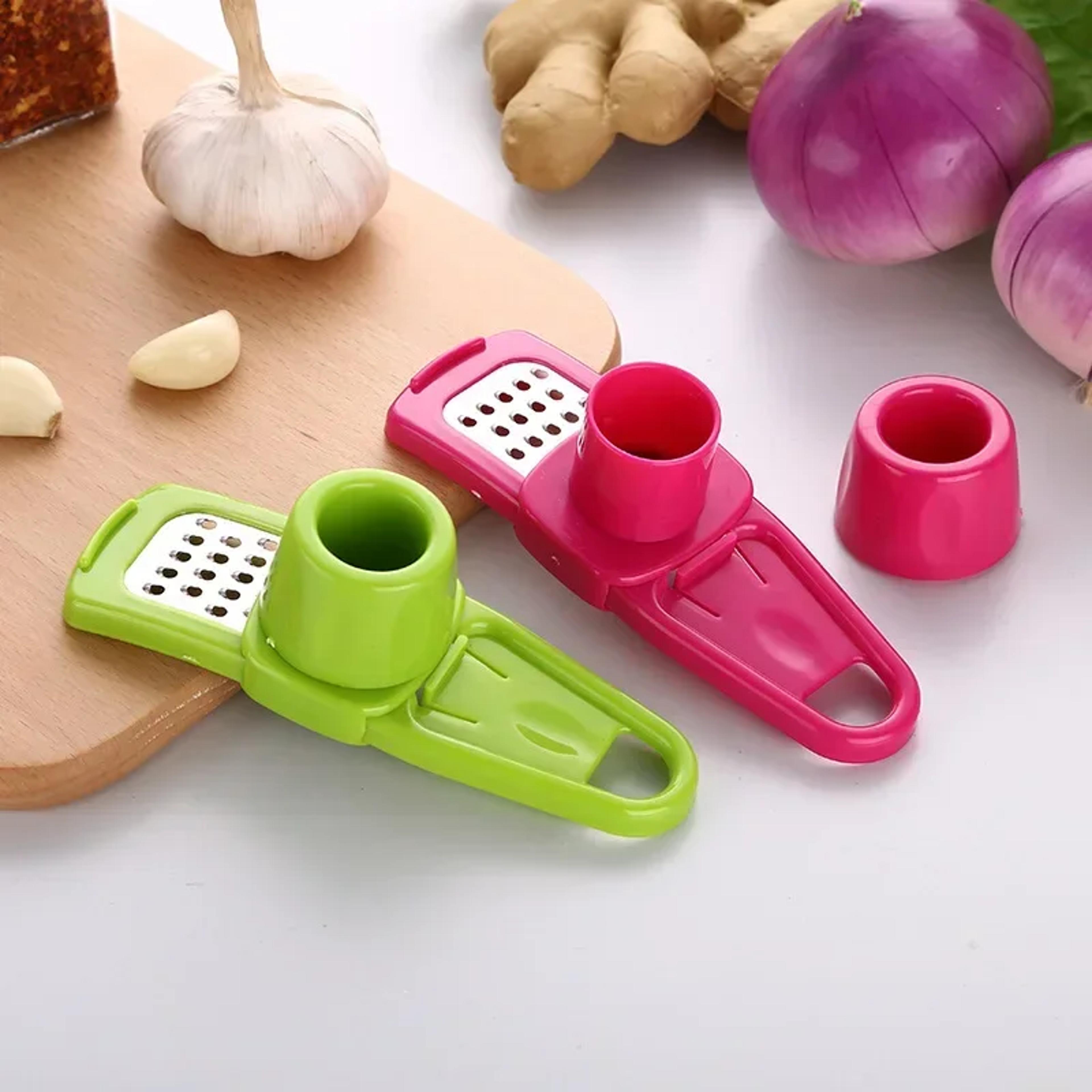 Quick Prep Manual Garlic Press And Ginger Grinder 4