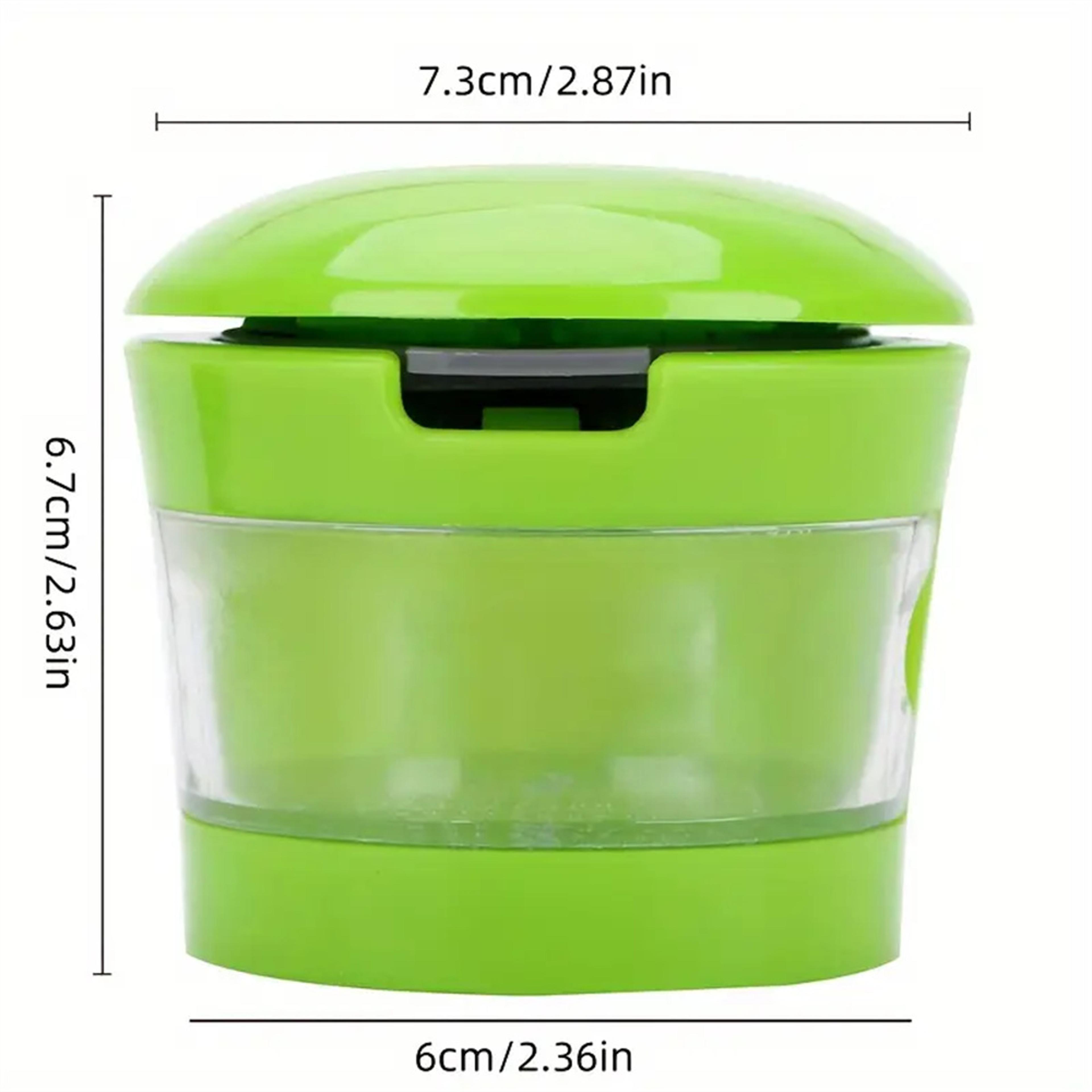 Stainless Steel Garlic Press And Manual Vegetable Chopper 4