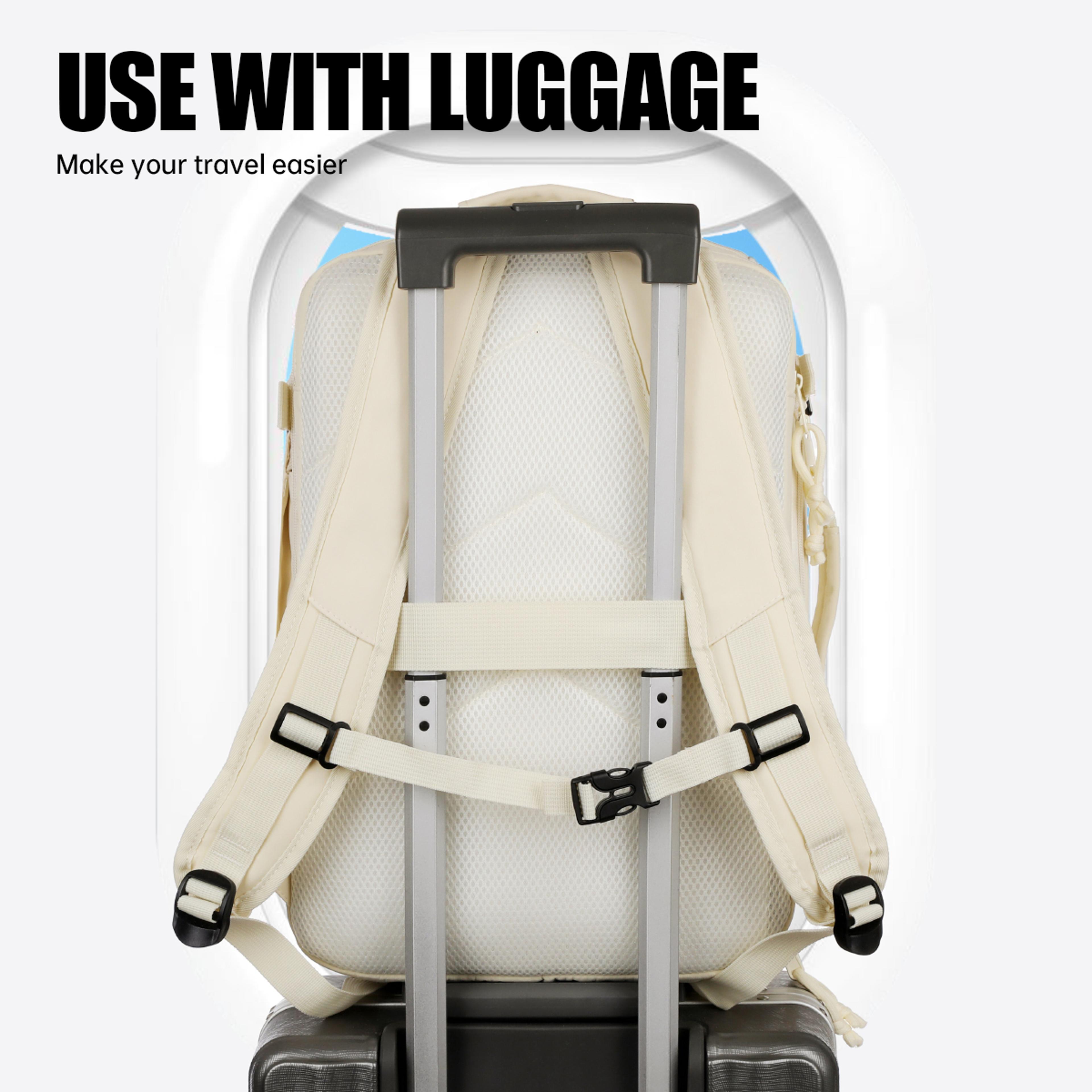 Large Capacity Carry On Backpack With Shoe Compartment And Laptop Storage 4