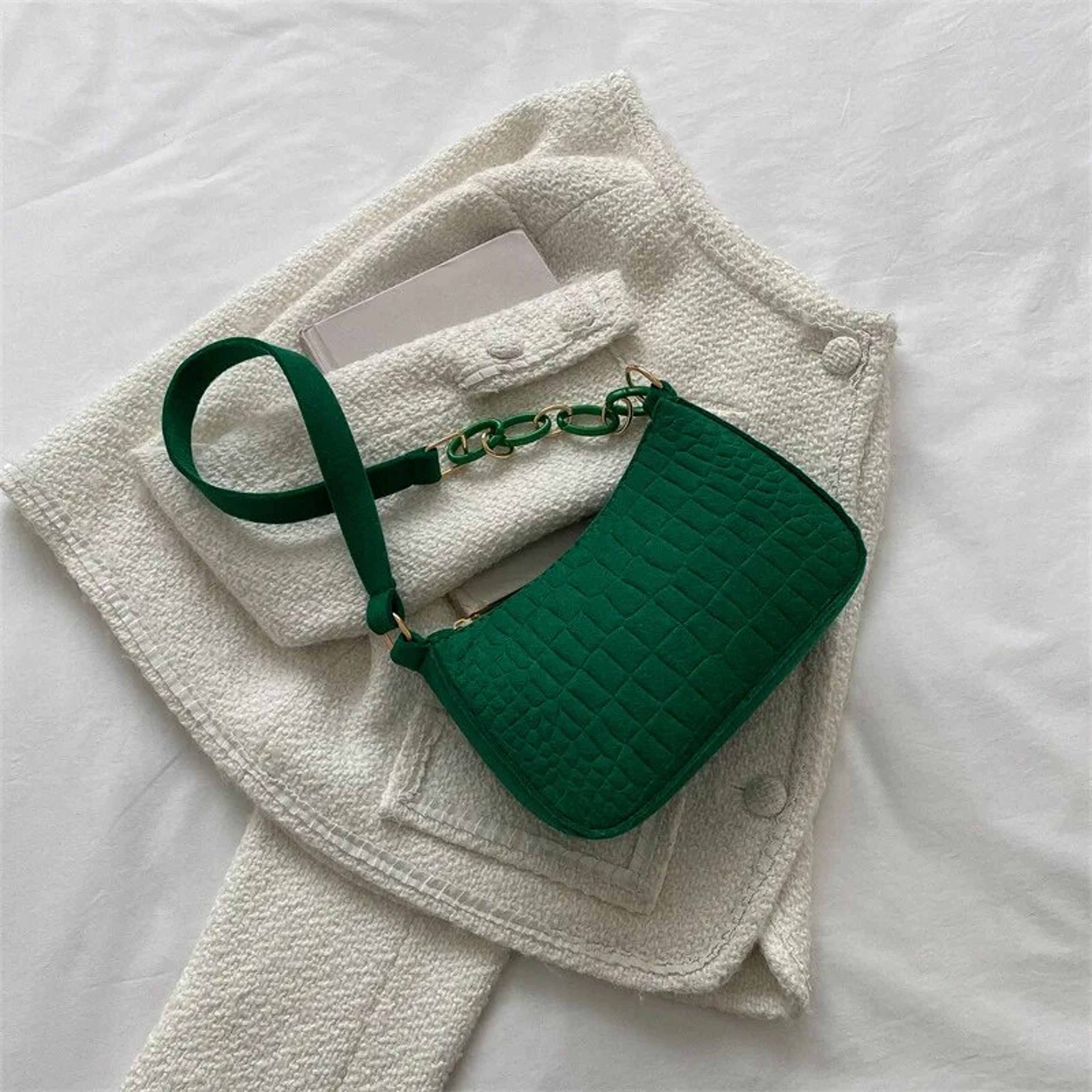 Retro Small Square Shoulder Bag For Women 2