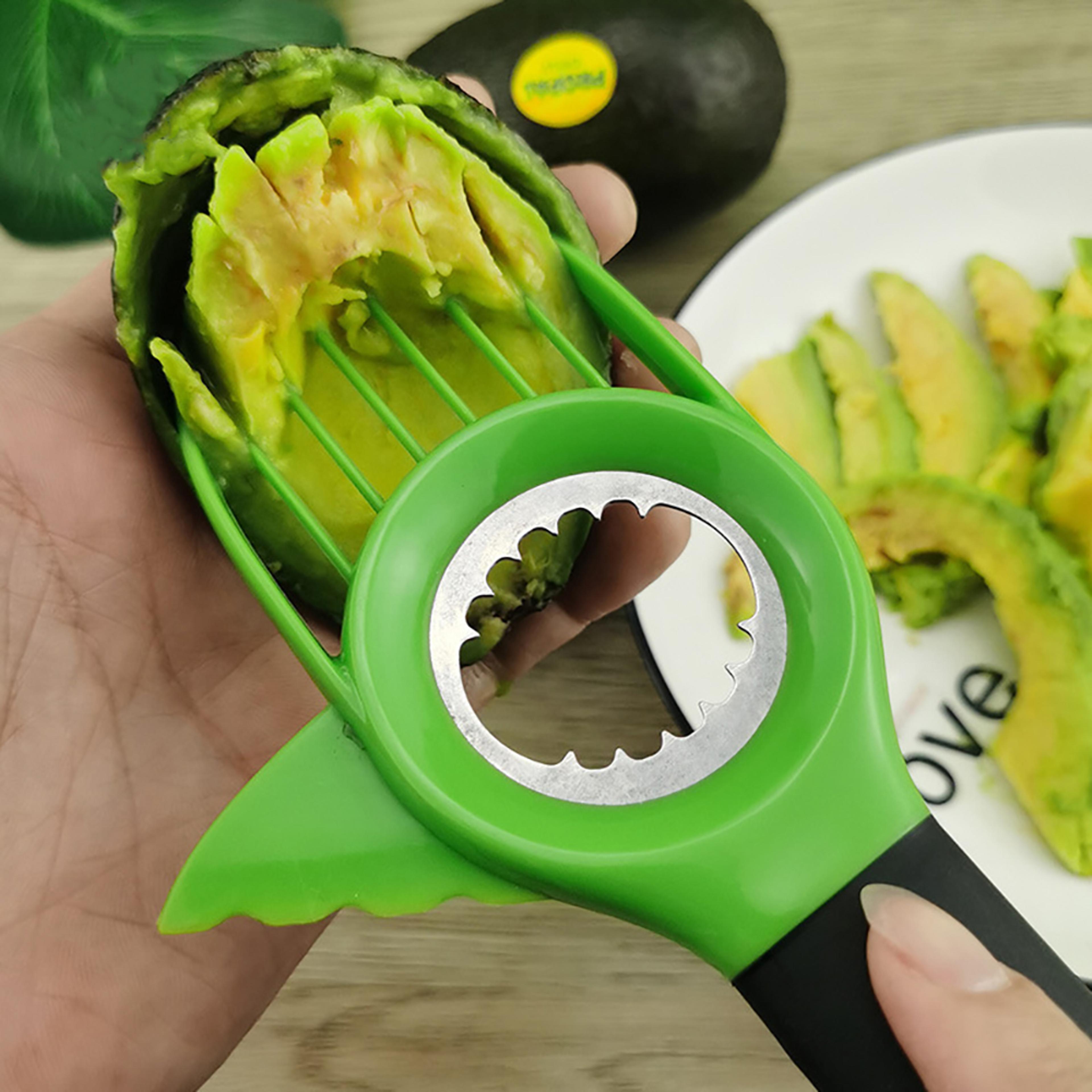 Avocado Slicer Cutter And Stainless Steel Pitter 3