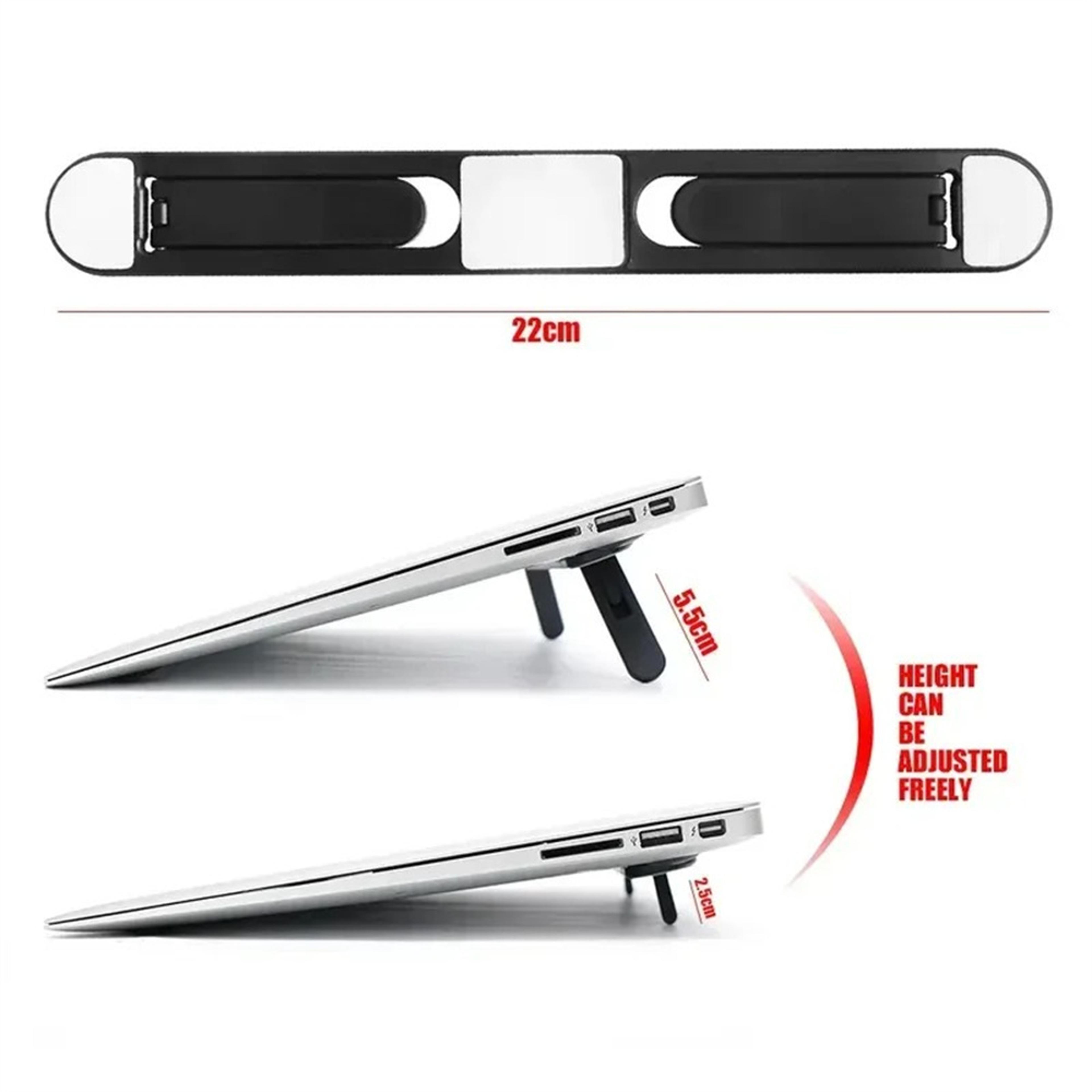 Ergonomic Foldable Laptop Stand Riser Adjustable Cooling Holder 6