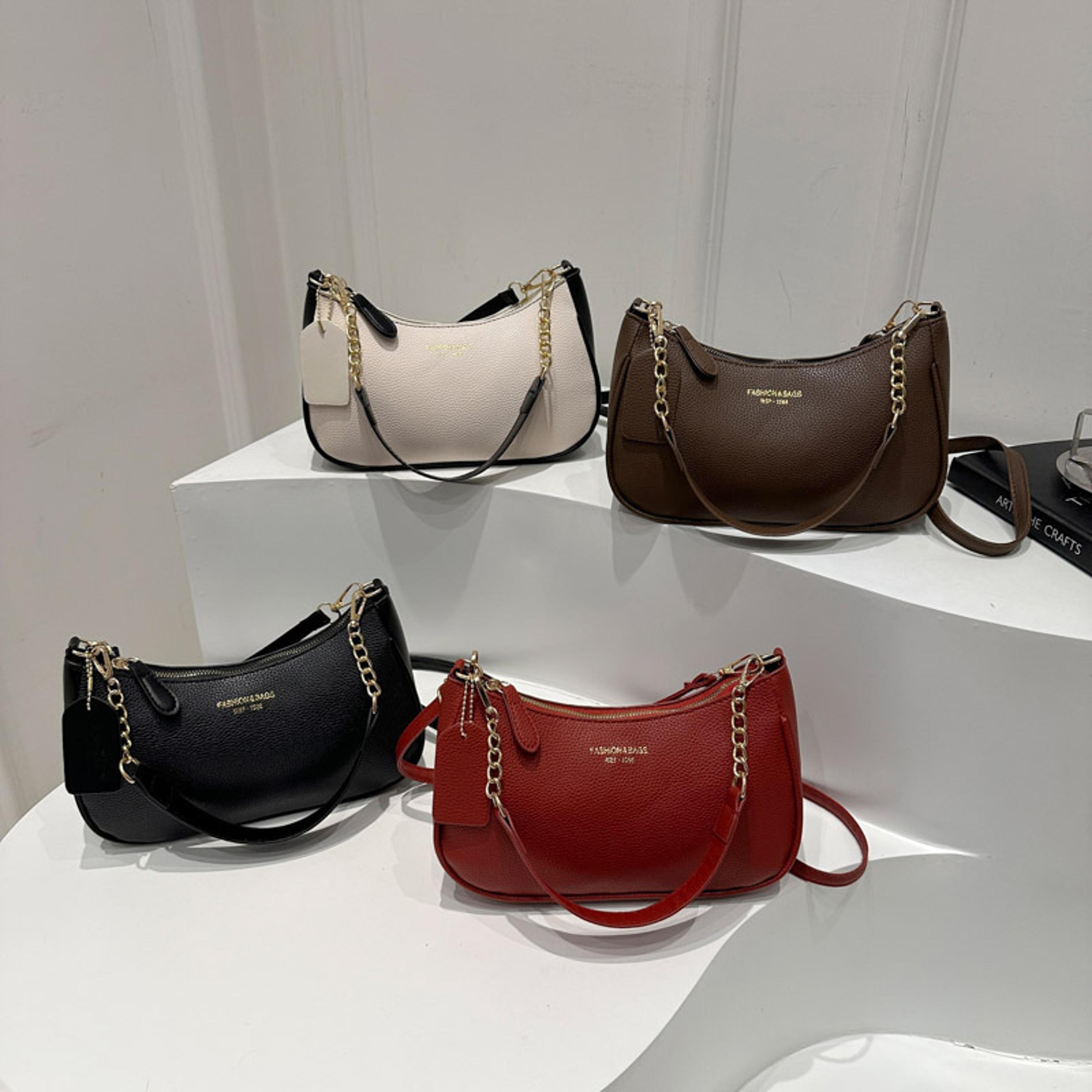 Cherry Charm Lychee Texture Dumpling Shoulder Bag For Women 7