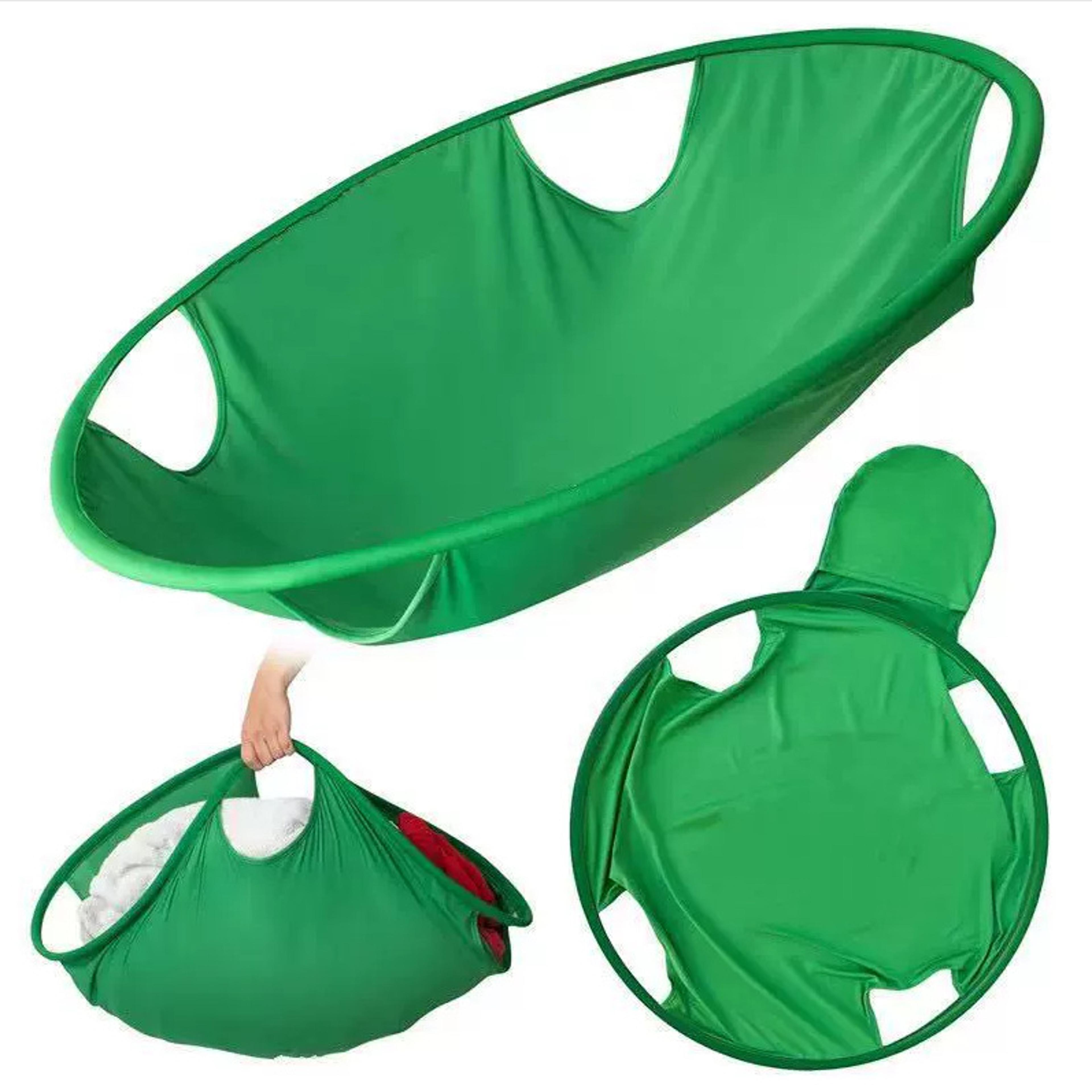 Space Saving Foldable Laundry Hamper Large Collapsible Laundry Basket 0