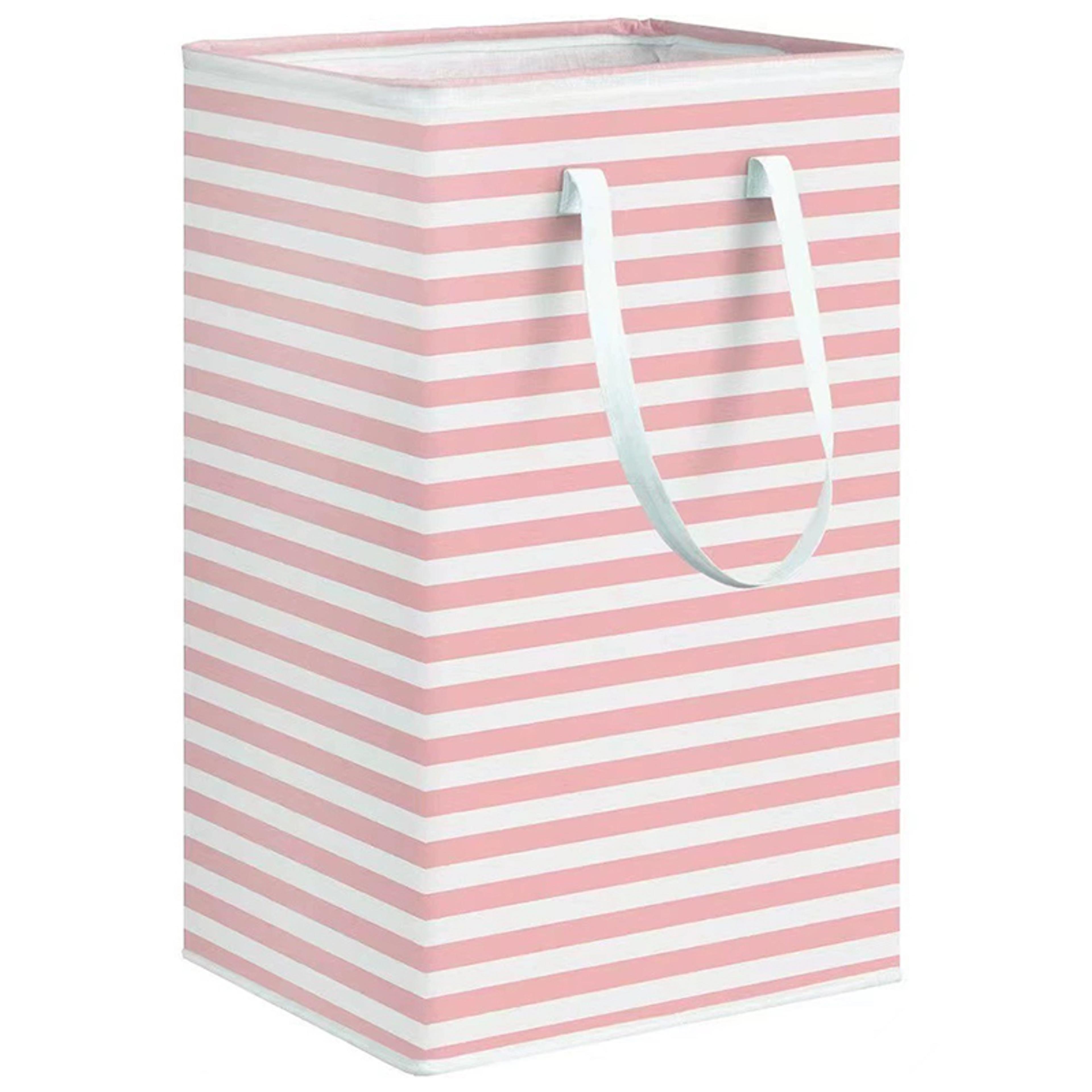 Collapsible Laundry Basket With Reinforced Handles And Waterproof Interior 2