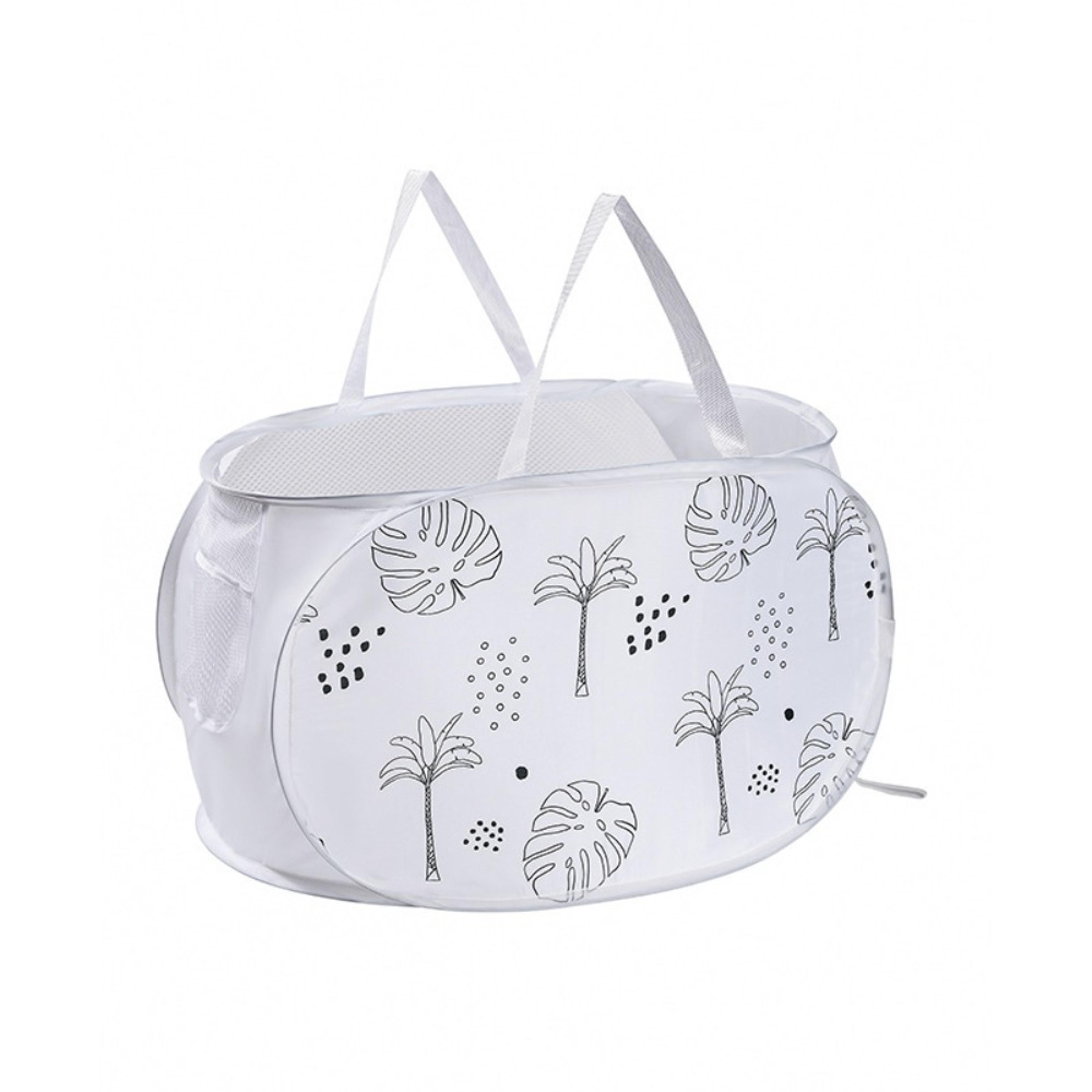 Cartoon Collapsible Laundry Basket Large Capacity Mesh Hamper 6