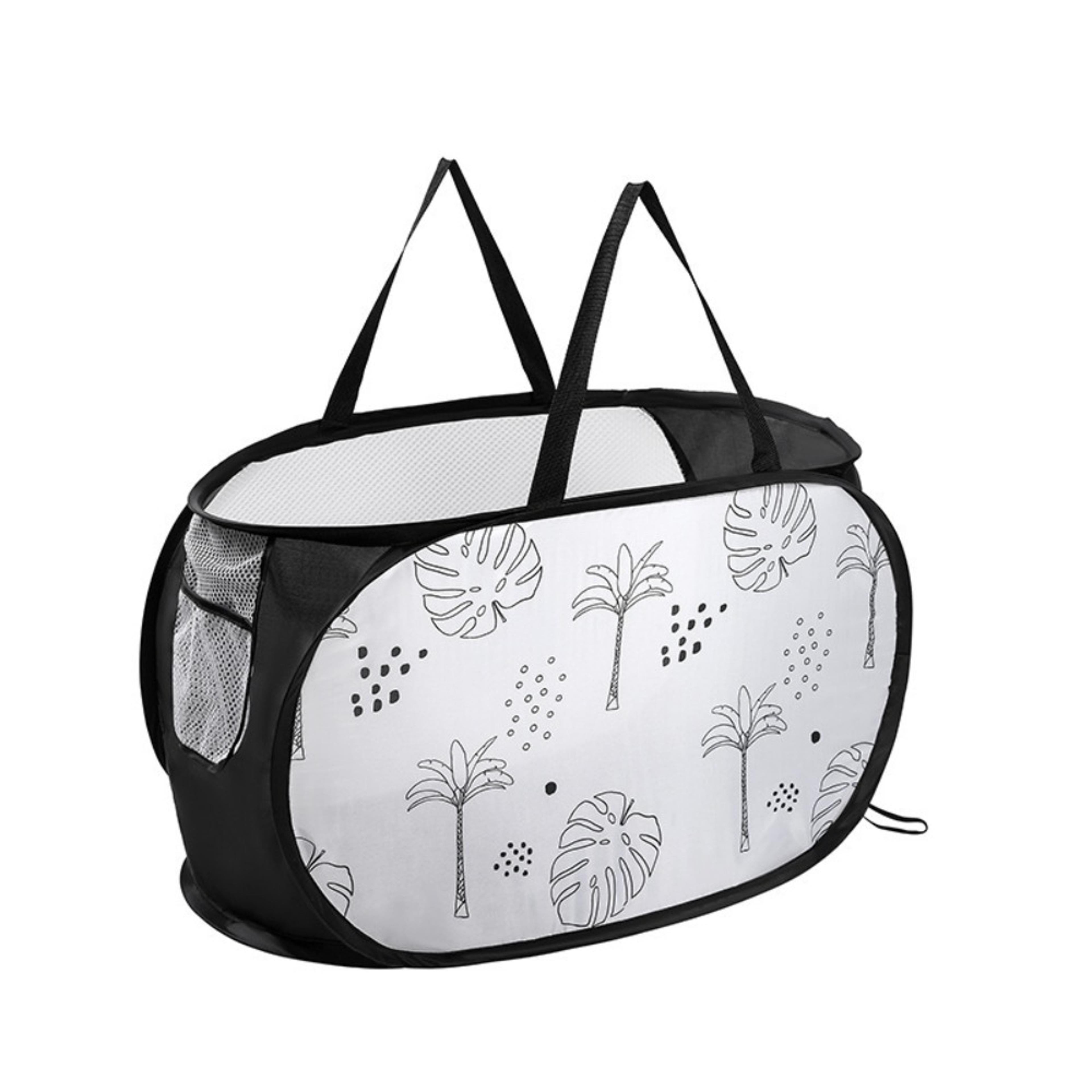 Cartoon Collapsible Laundry Basket Large Capacity Mesh Hamper 4