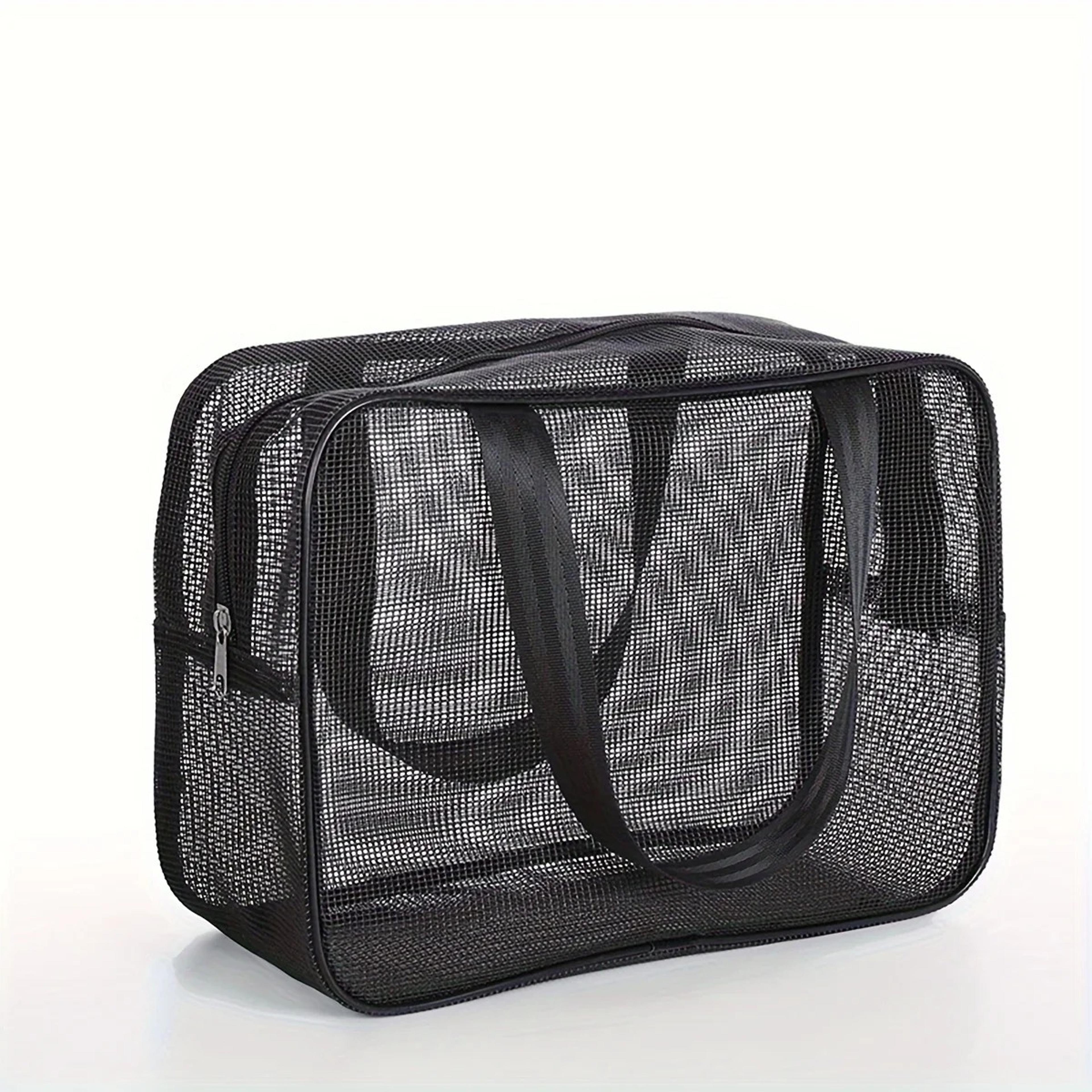 Large Mesh Shower Caddy Tote Portable Toiletry Organizer 1