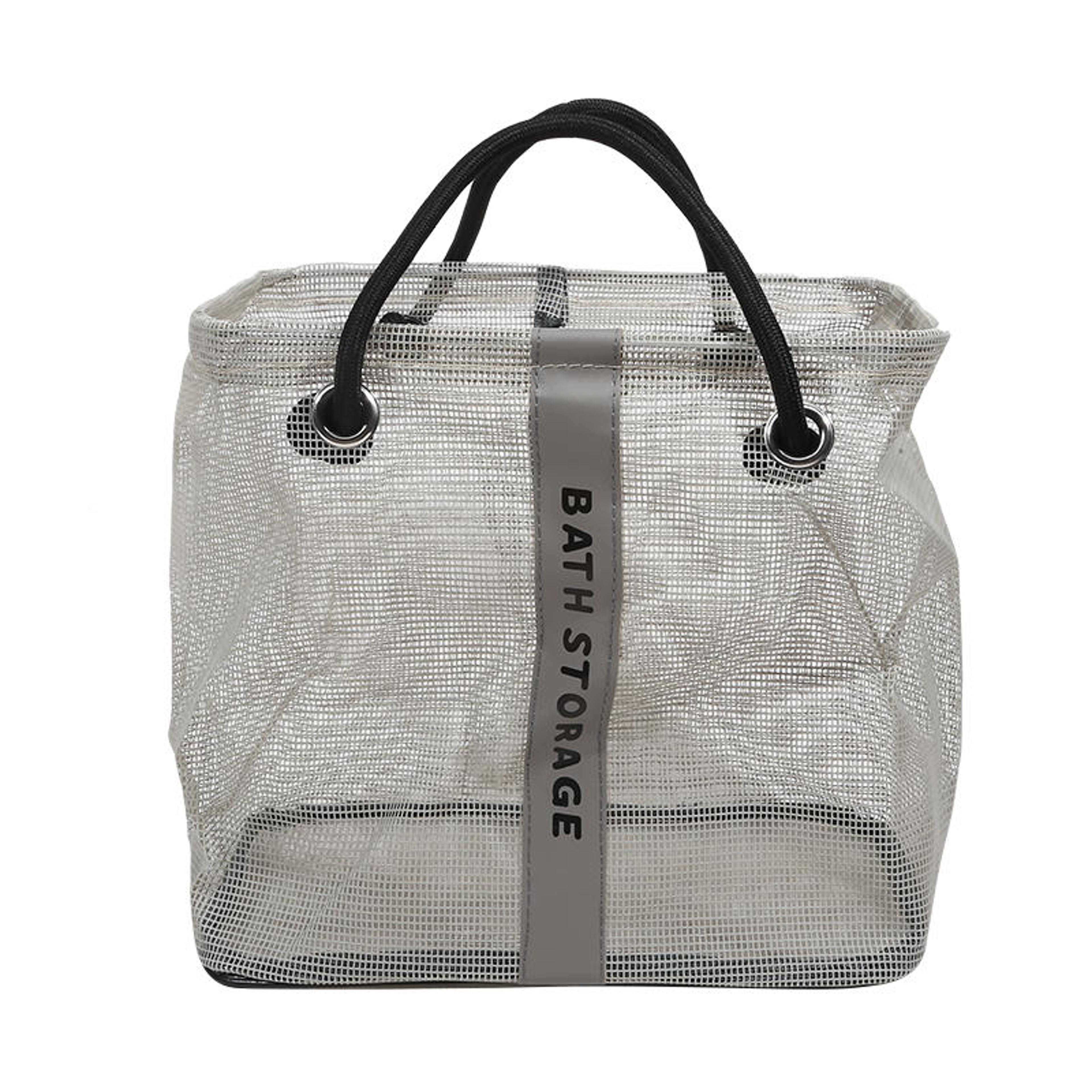 Large Mesh Shower Caddy Quick Dry Travel Toiletry Organizer With Handle 2