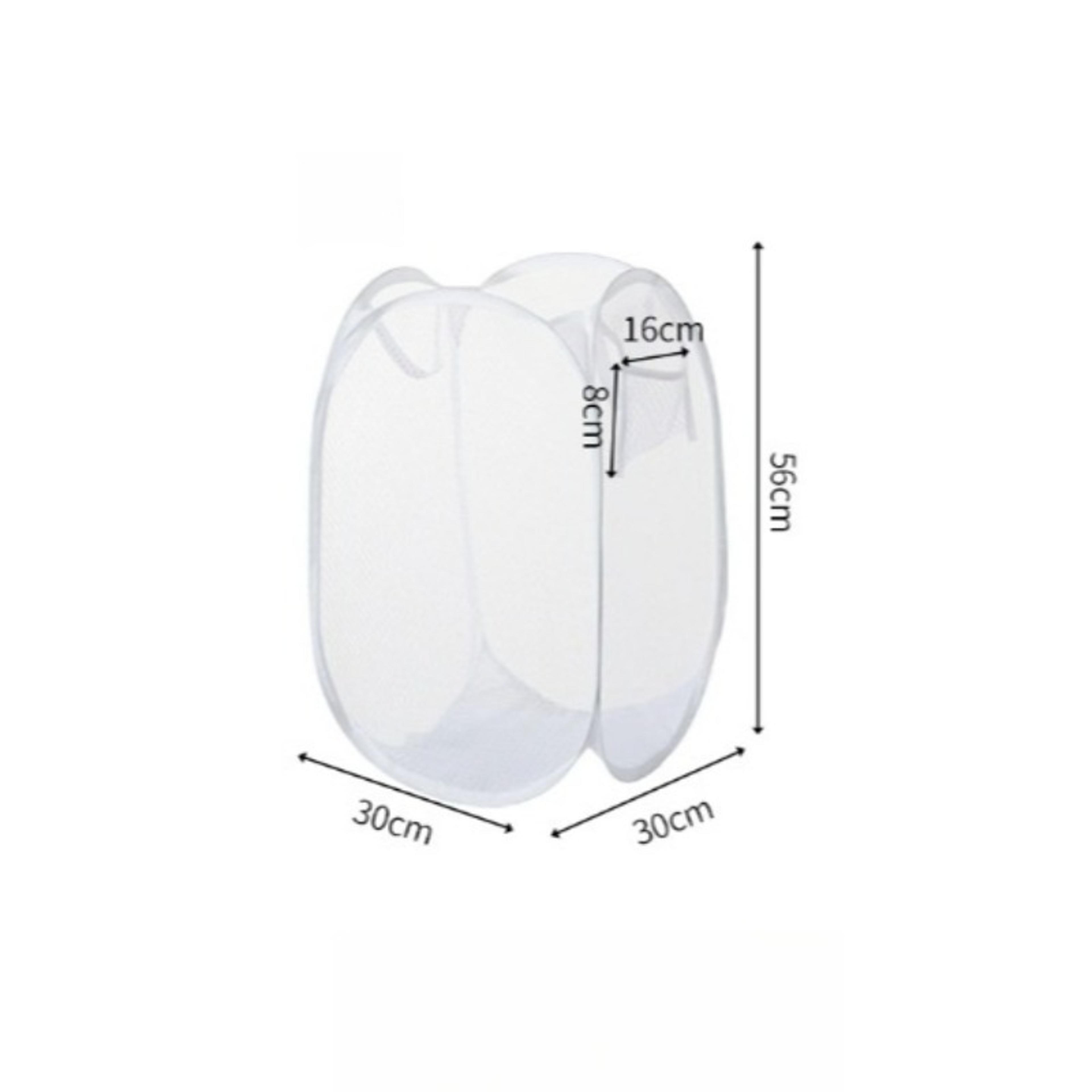 Collapsible Laundry Hamper Portable Mesh Pop Up Laundry Basket 5