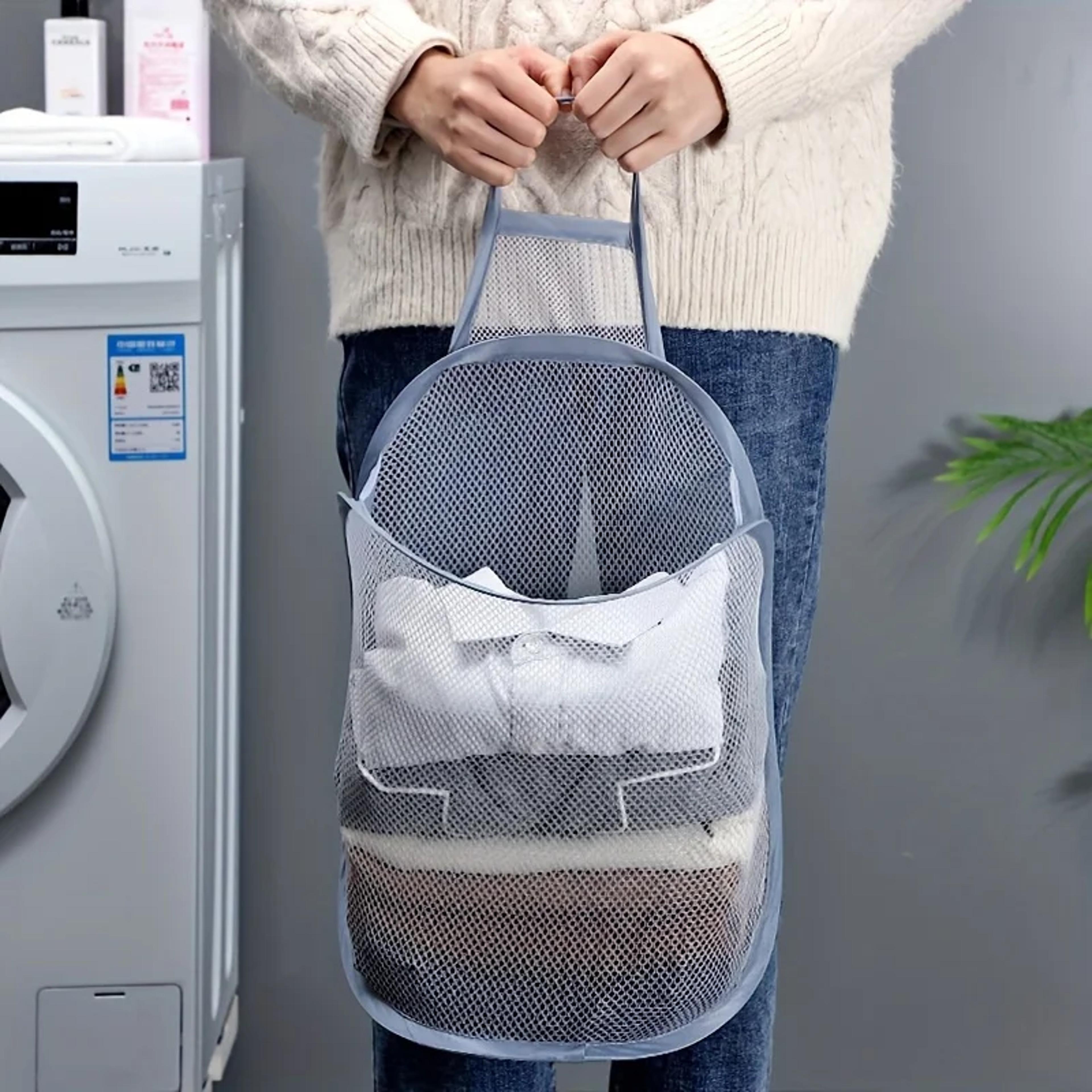 Saving Wall Mounted Foldable Laundry Hamper 3