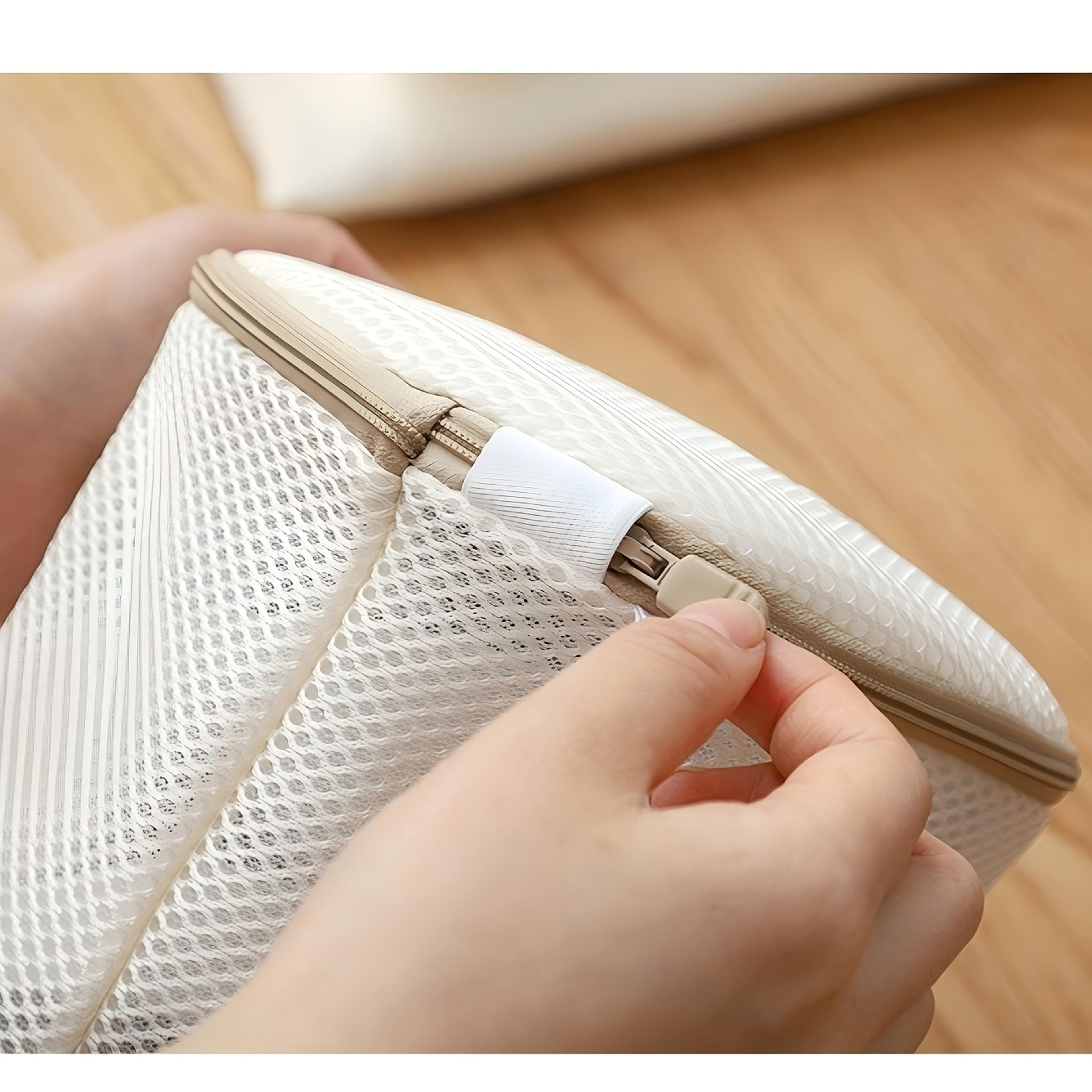 Anti Deformation Bra Laundry Bag Honeycomb Mesh Laundry Bag For Lingerie And Delicates 4