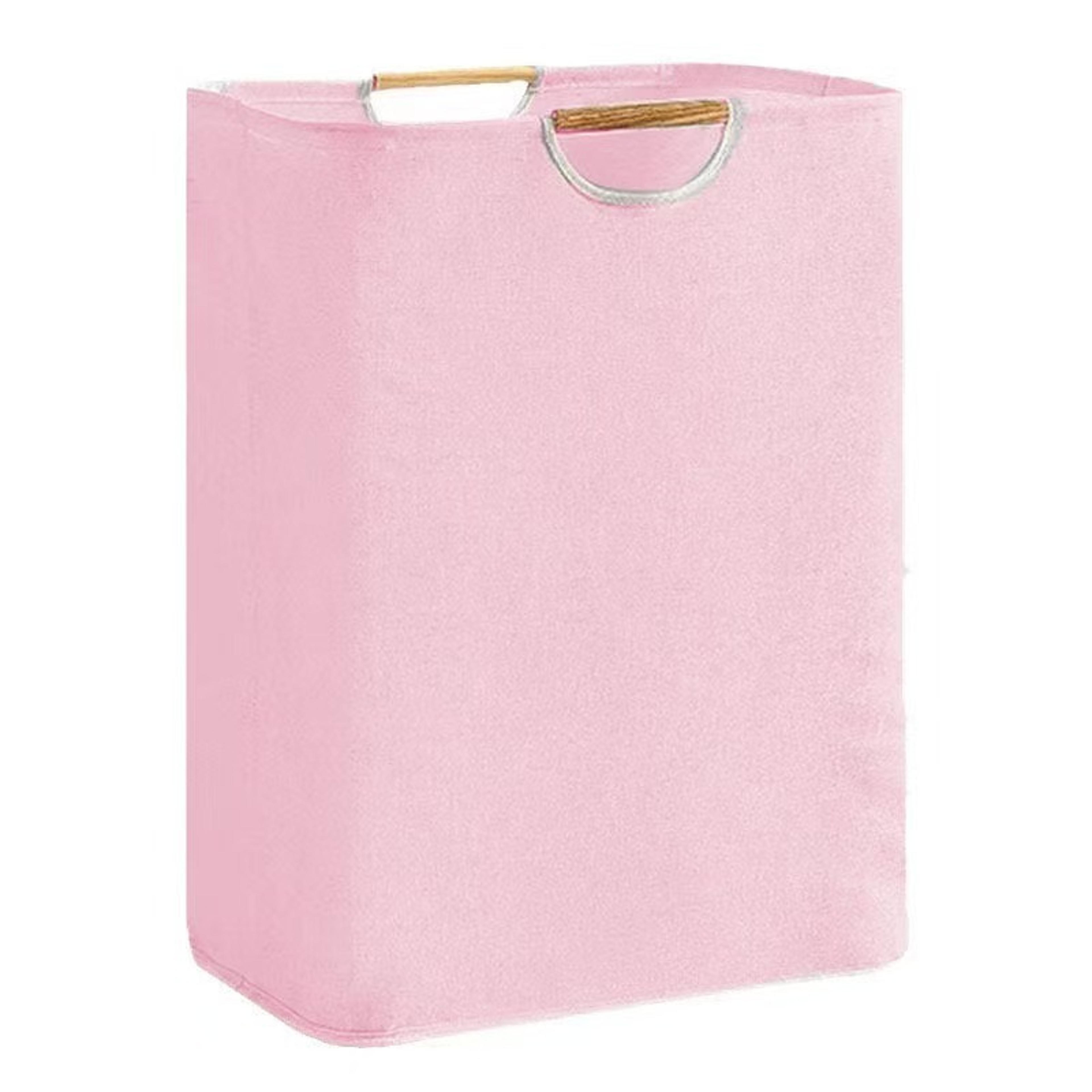 Large Capacity Foldable Laundry Basket Cotton Linen Storage Hamper 2