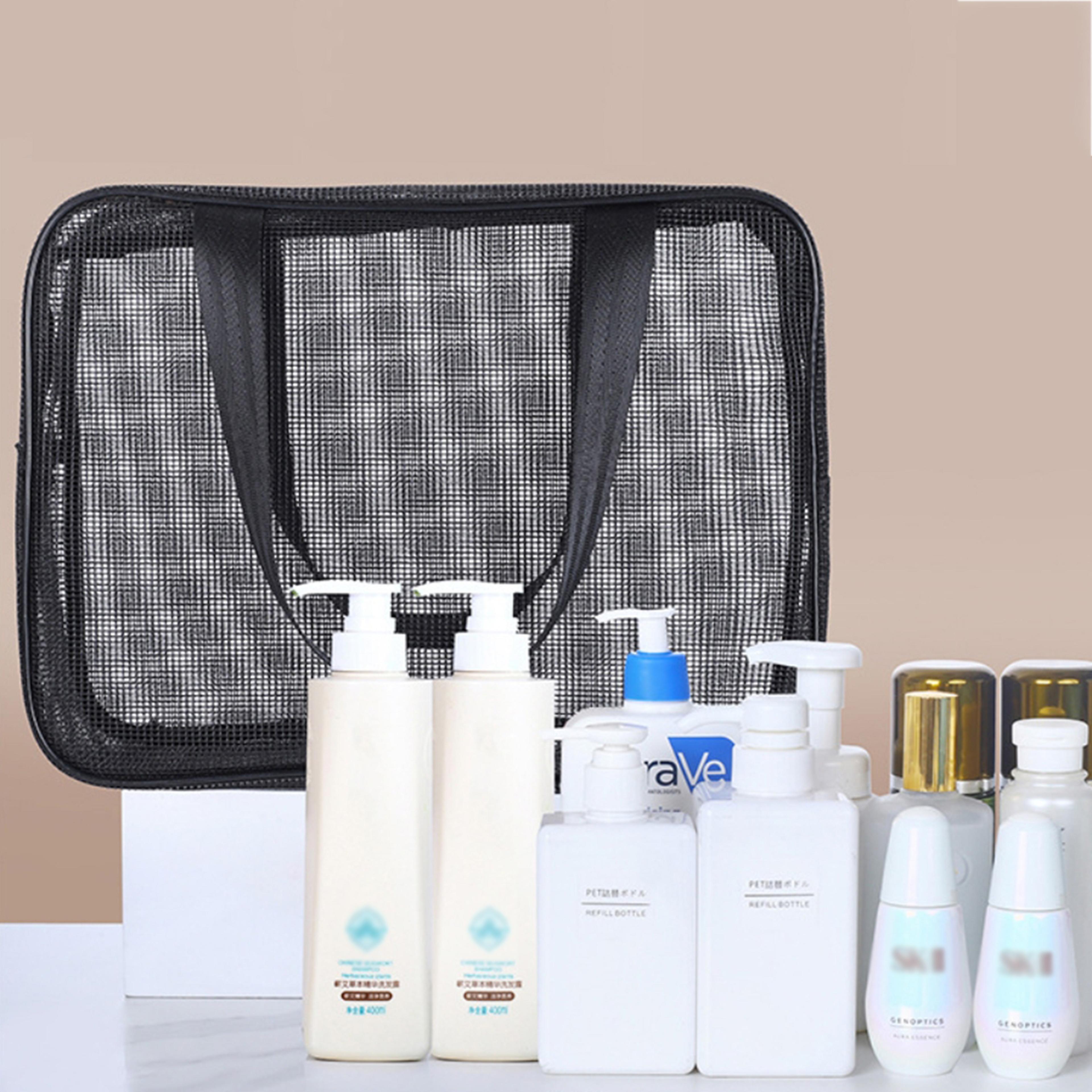 Quick Dry Mesh Shower Caddy Tote Large Capacity Toiletry Organizer 4