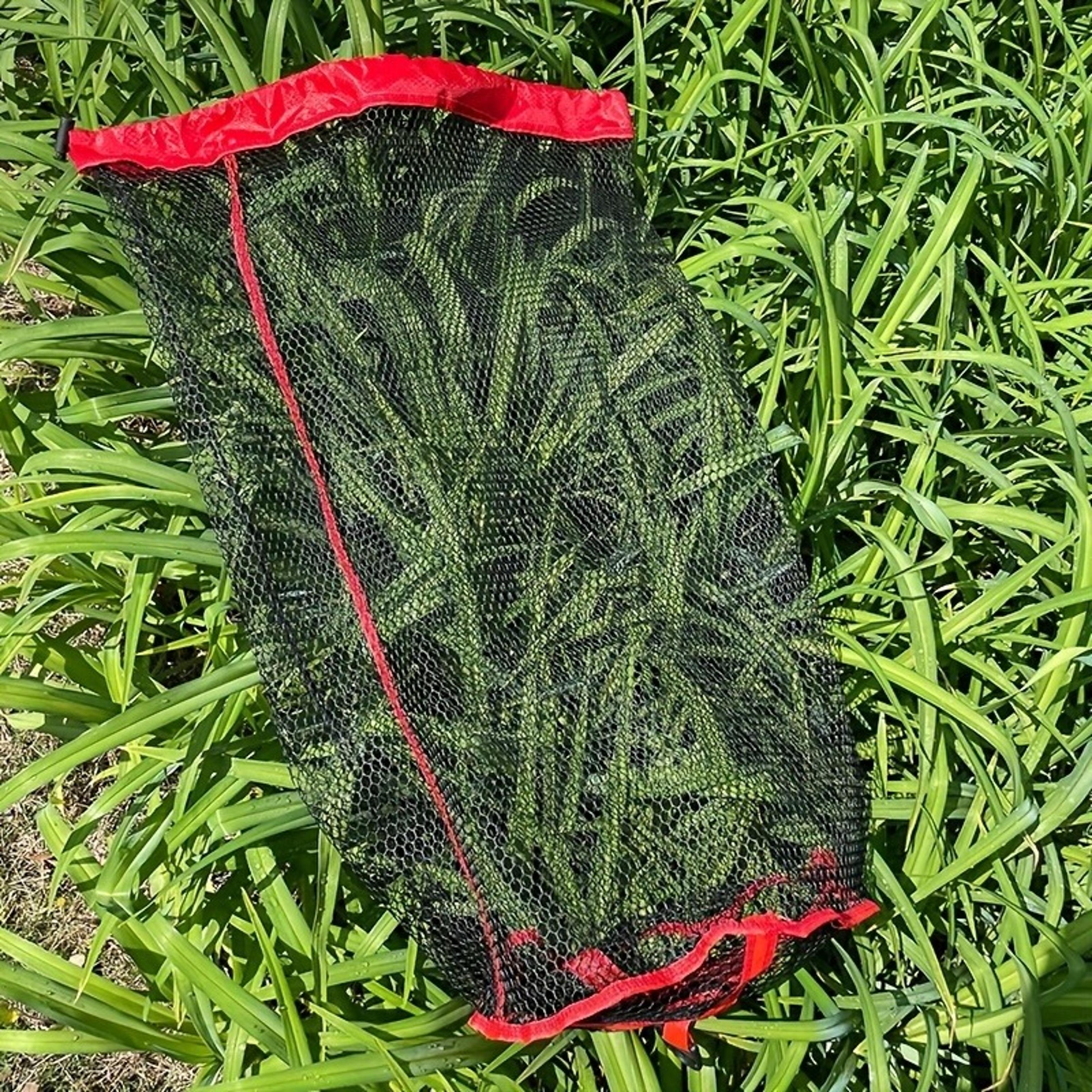 Quick Dry Nylon Mesh Fishing Bag Foldable Fish Keeper Bag 6