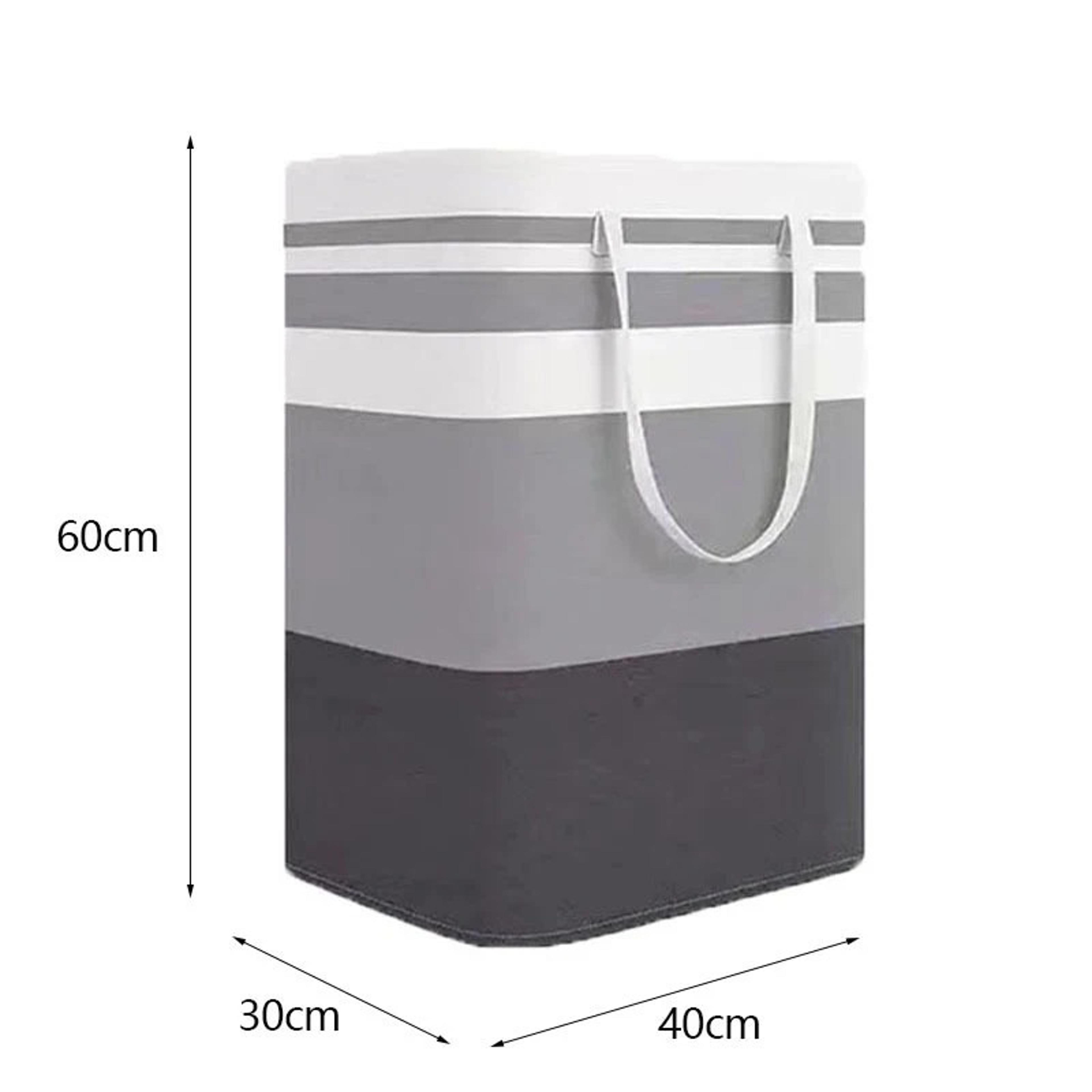 Large Foldable Laundry Basket With Handle For Clothes And Toy Storage 1