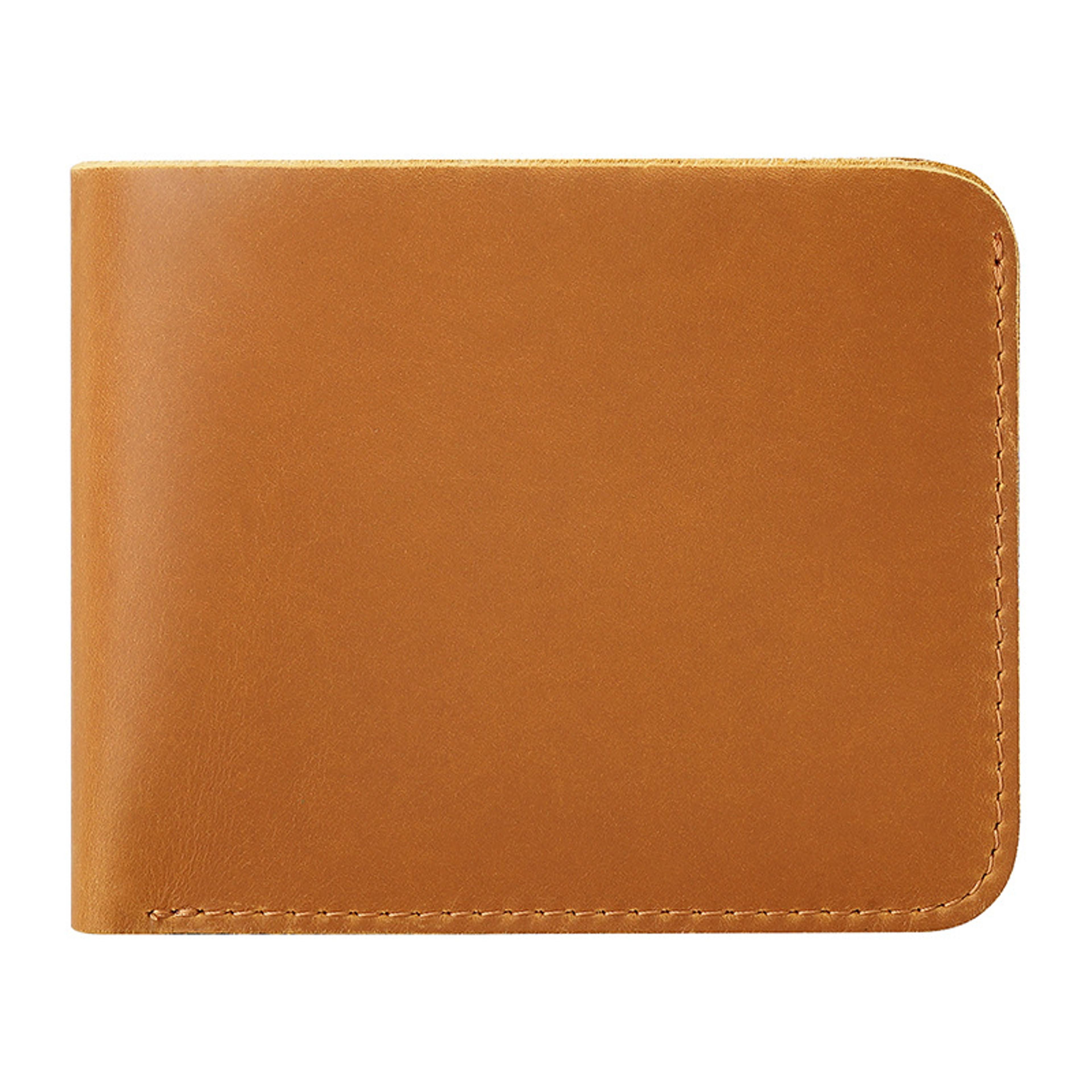 Slim Genuine Leather RFID Wallet With ID Window And Card Holder 3
