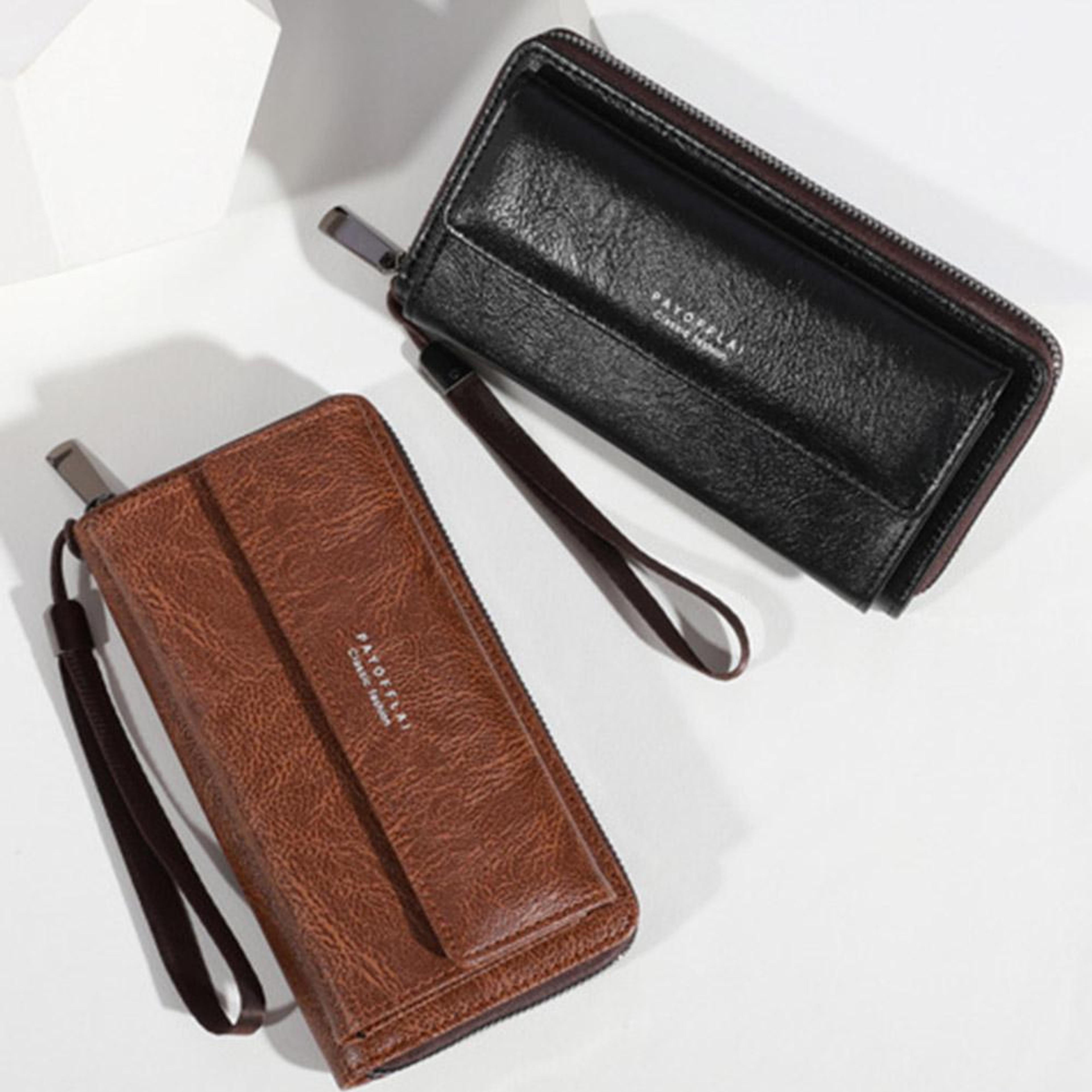 Long PU Leather Phone Clutch Wallet With Multi Card Slots 5