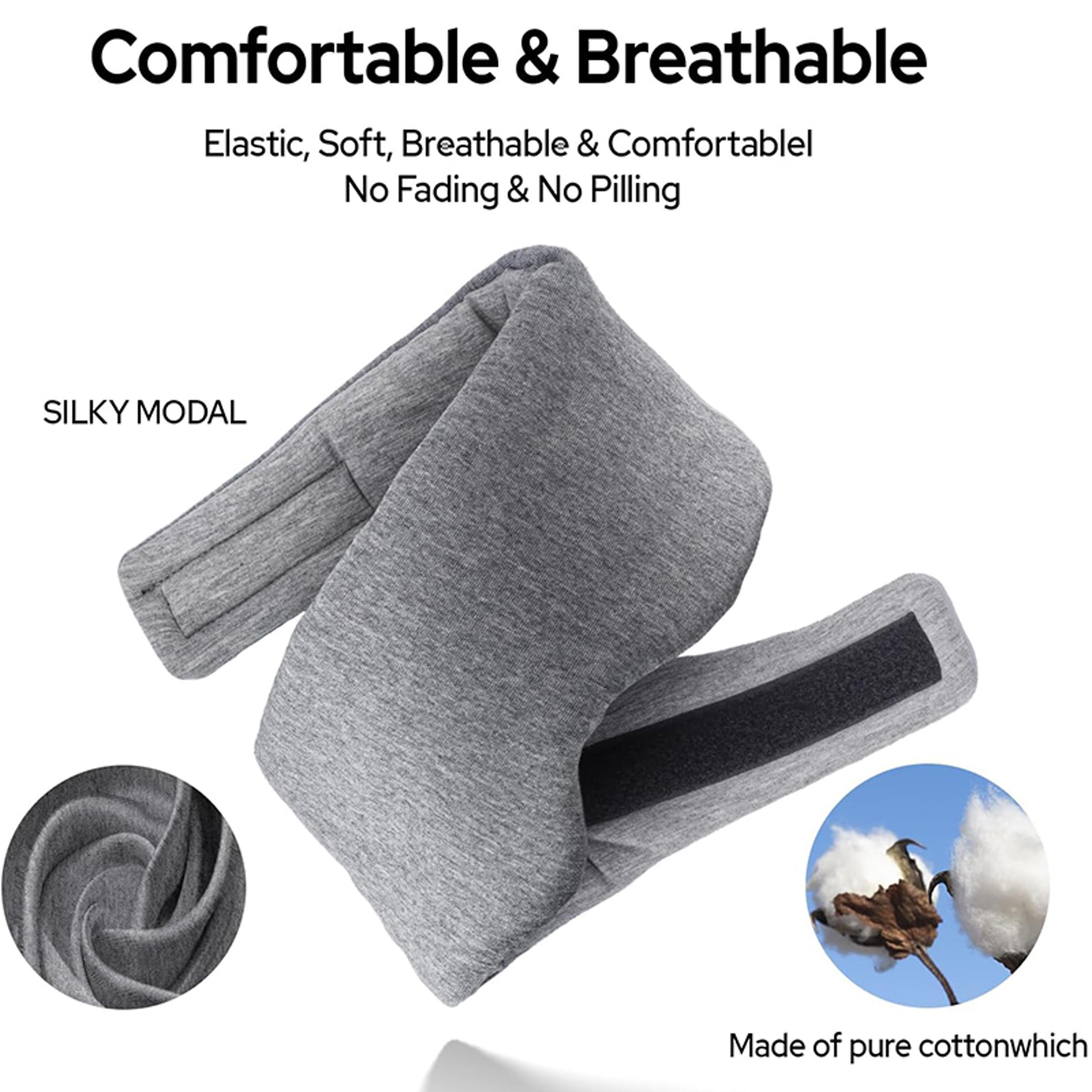 Soft Cotton Sleep Mask Adjustable Eye Mask For Sleeping And Travel 2