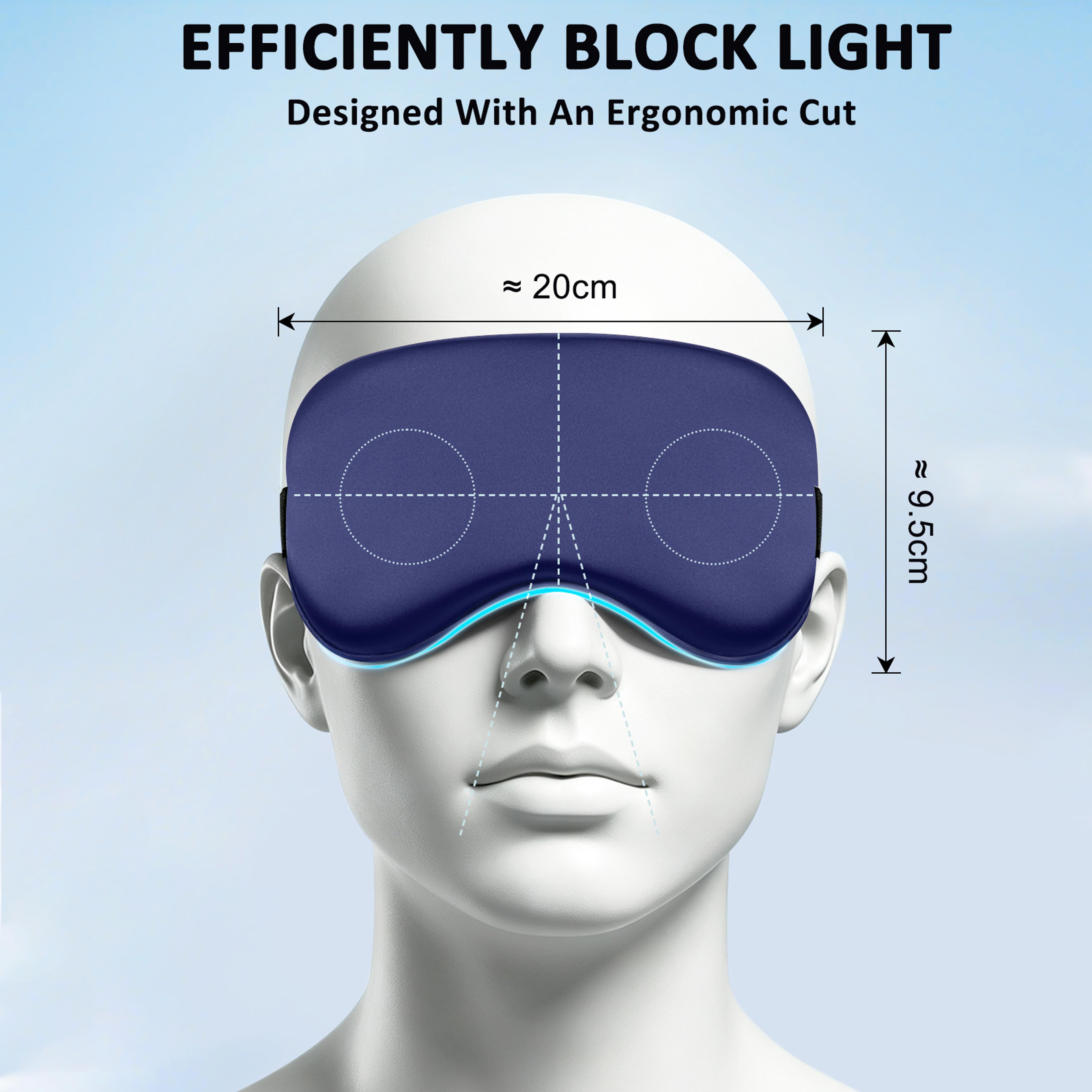 Silk Sleep Mask Soft Padded Light Blocking Eye Mask For Travel Nap And Night Rest 5