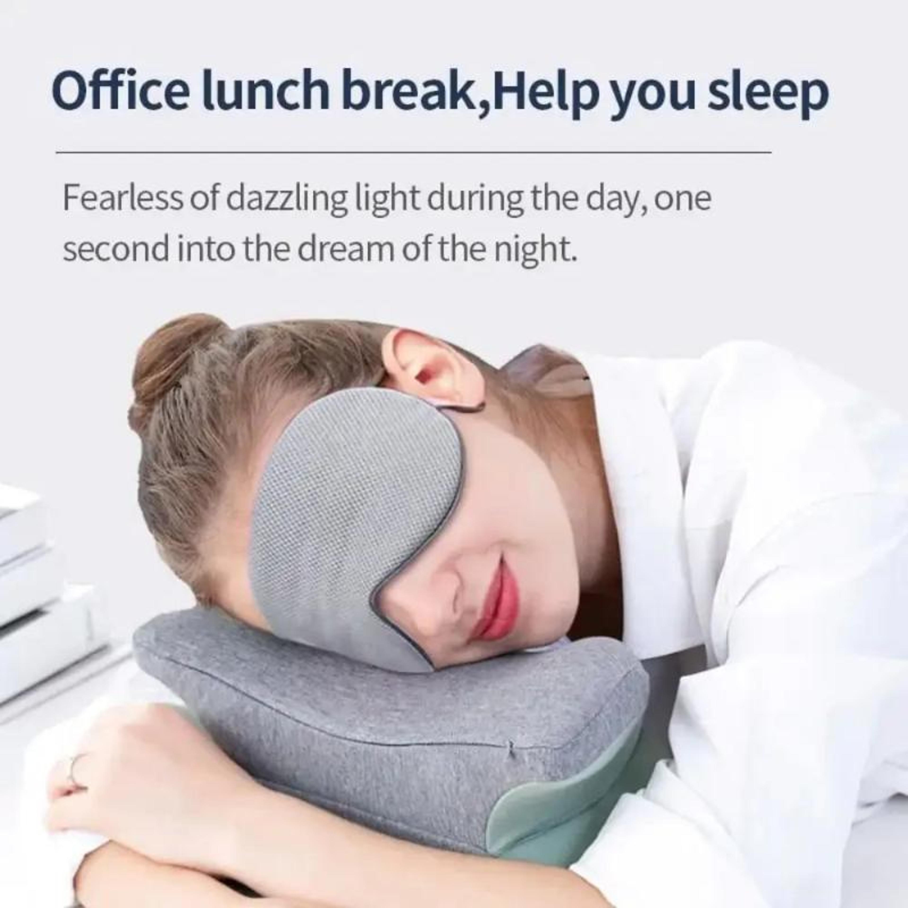 Ice Silk Eye Mask Warm Cool Adjustable Sleep Mask For Travel And Rest 5