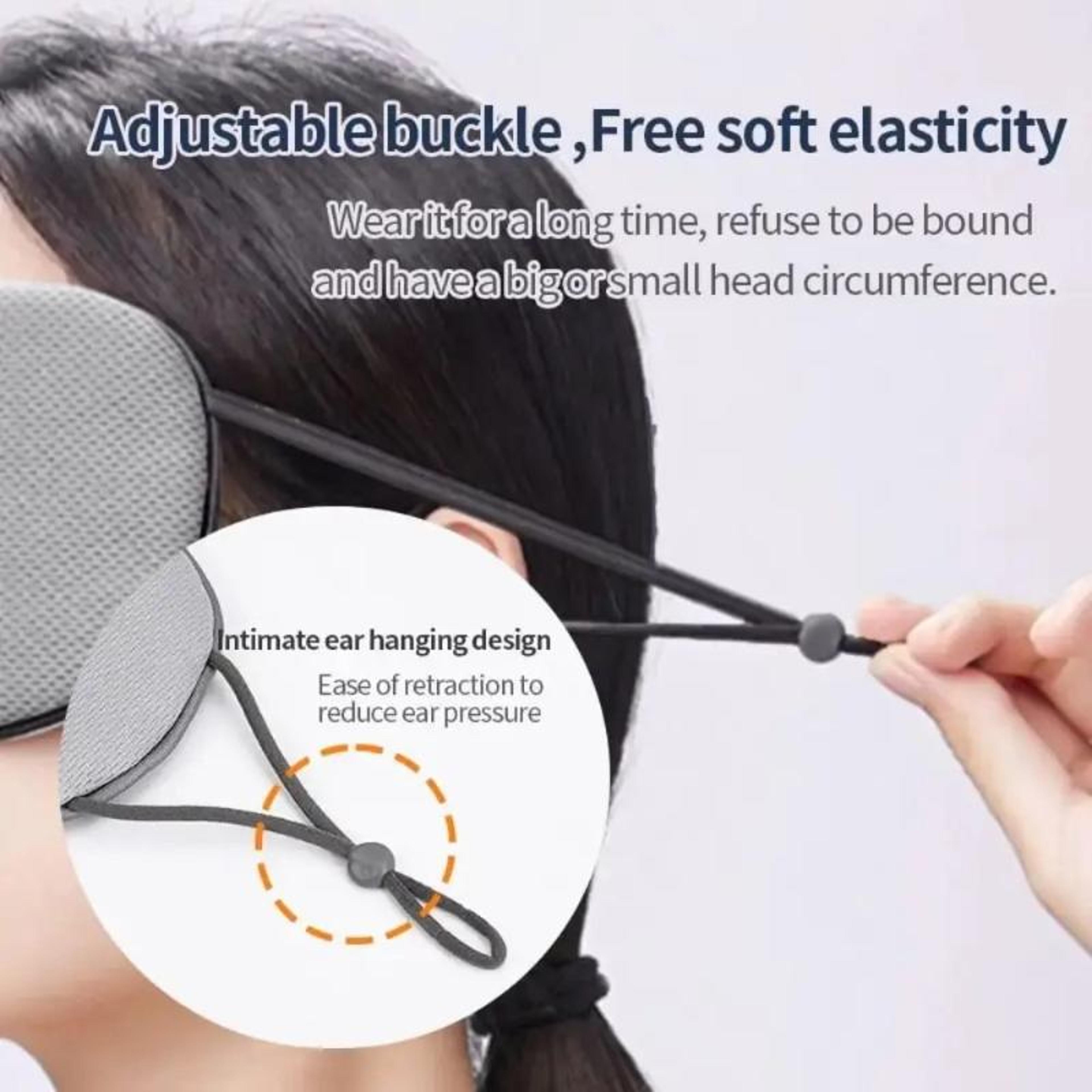 Ice Silk Eye Mask Warm Cool Adjustable Sleep Mask For Travel And Rest 6