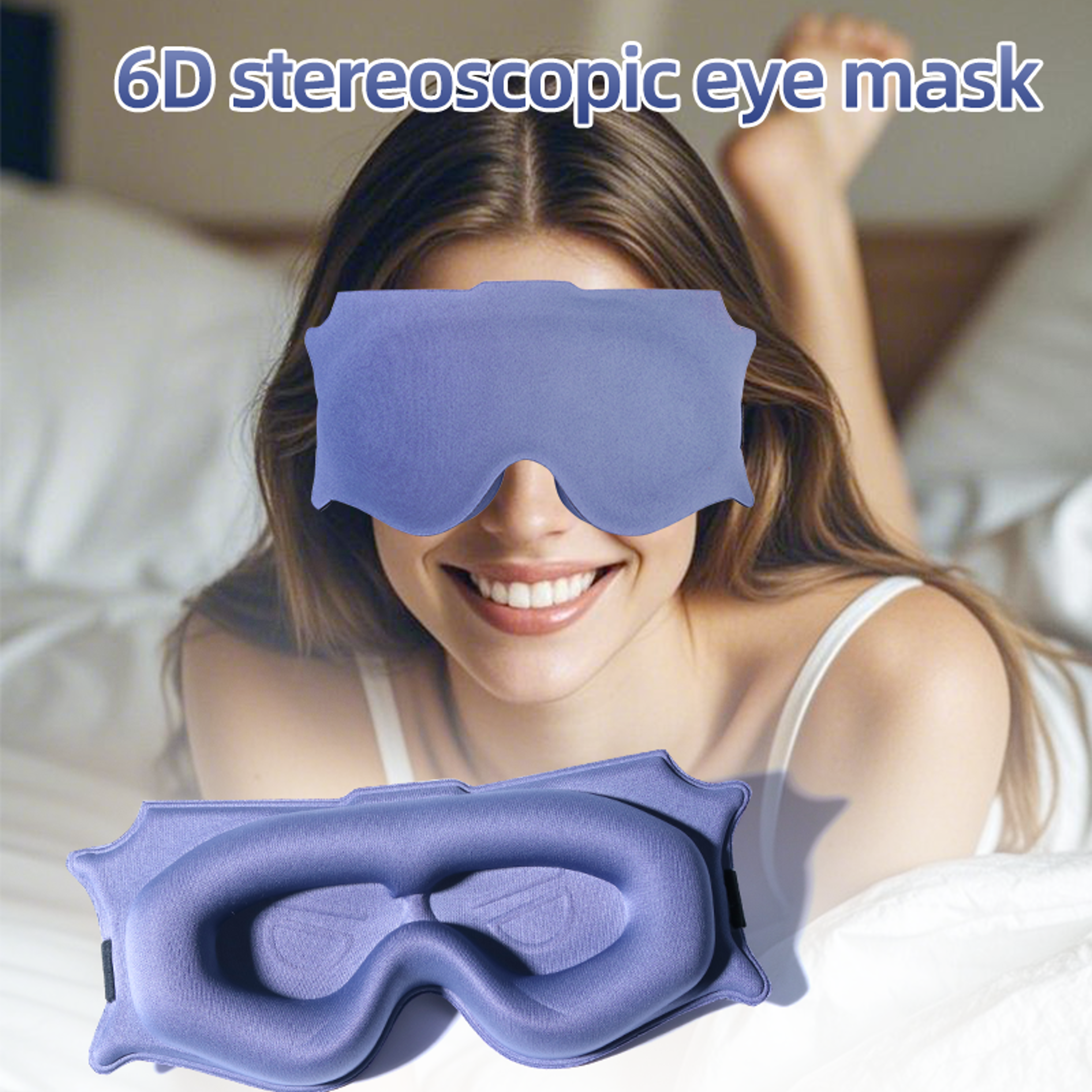 ComfortFit 3D Sleep Mask For Travel Light Blocking Contoured Eye Mask 5