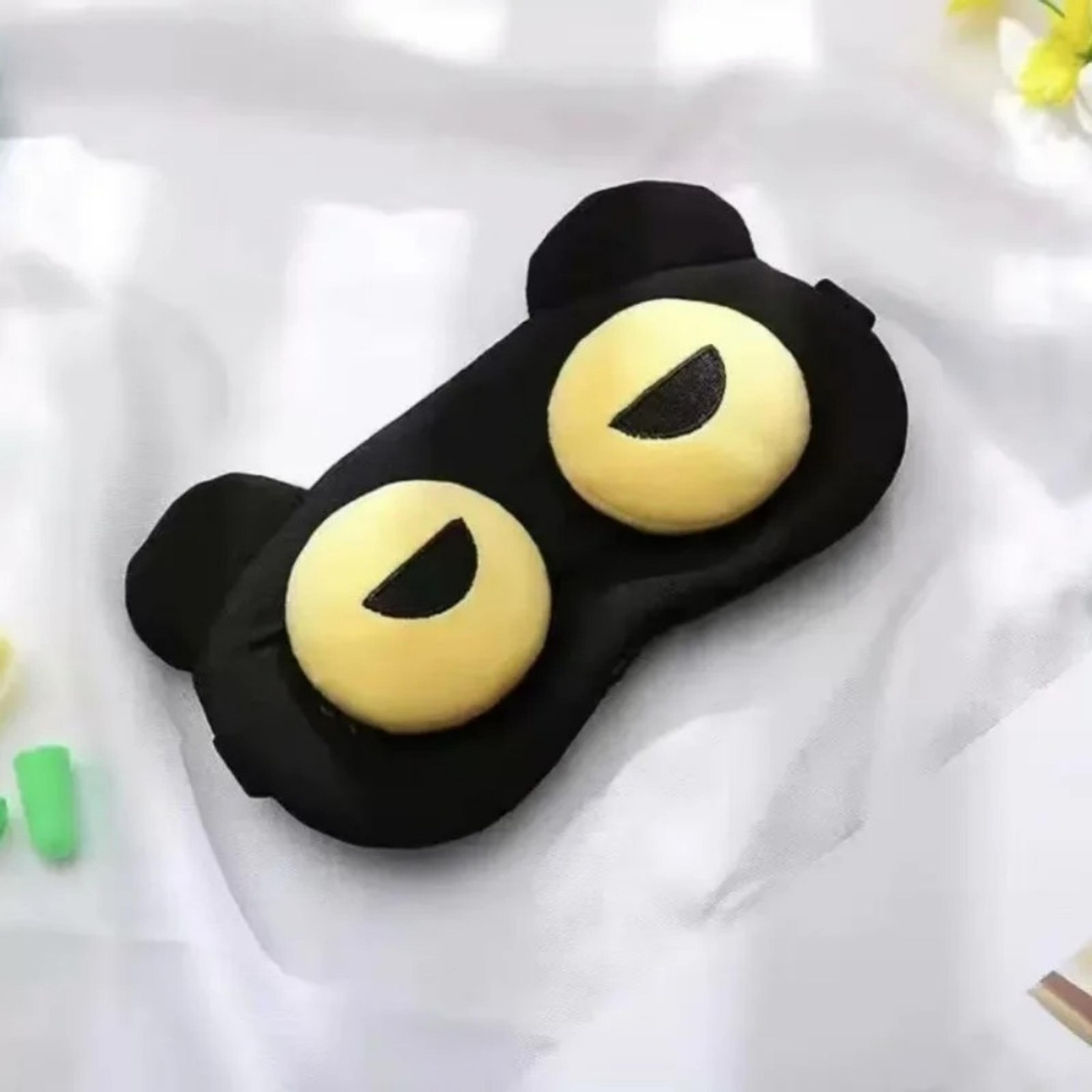 cute sleep mask for kids warm compress eye mask for student naps