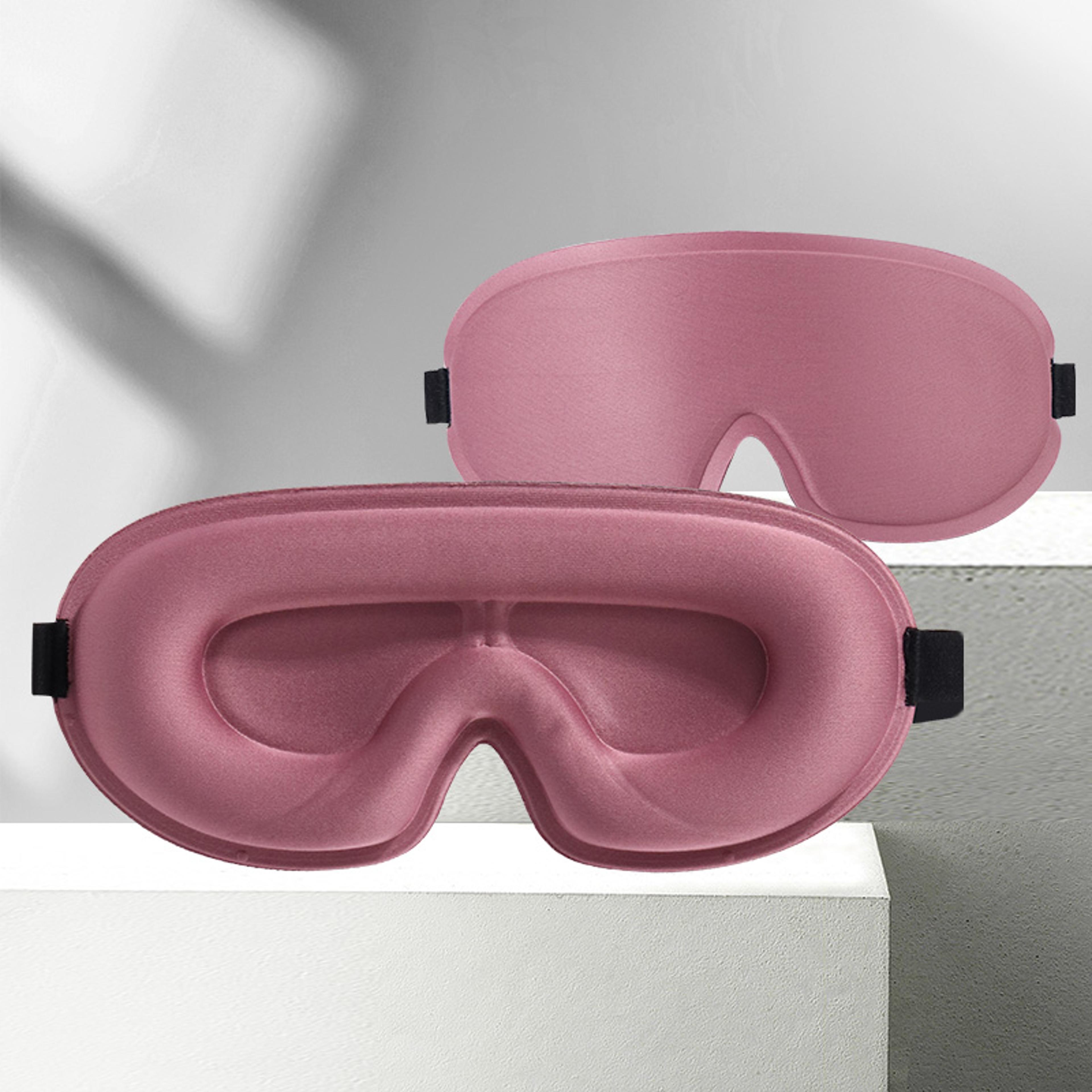 contoured sleep mask blackout eye mask for travel and deep rest