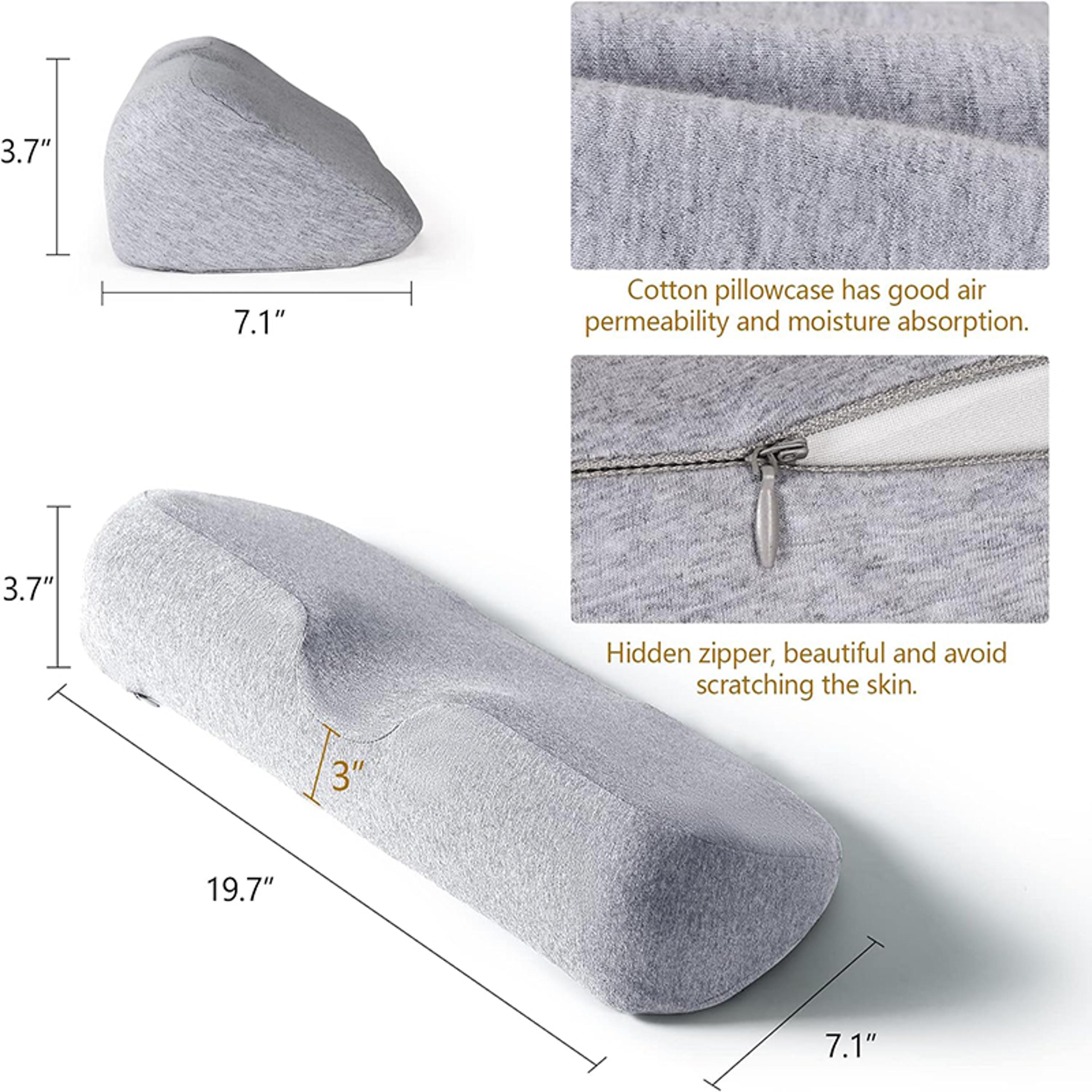 Cervical Pillow Memory Foam Contour Side Sleeper Pillow For Neck Support 2
