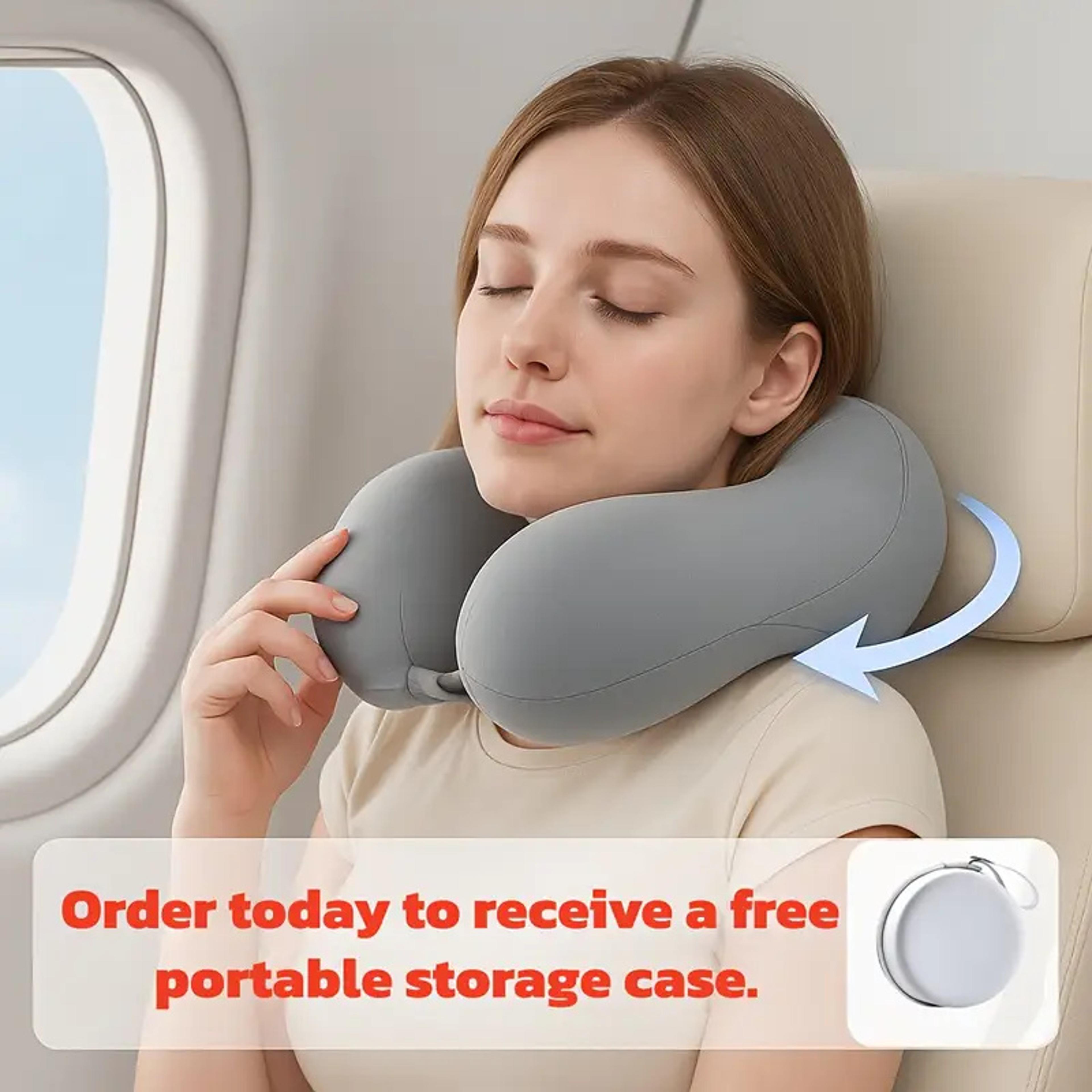 Ergonomic Travel Neck Pillow With Slow Rebound Cervical Support 8