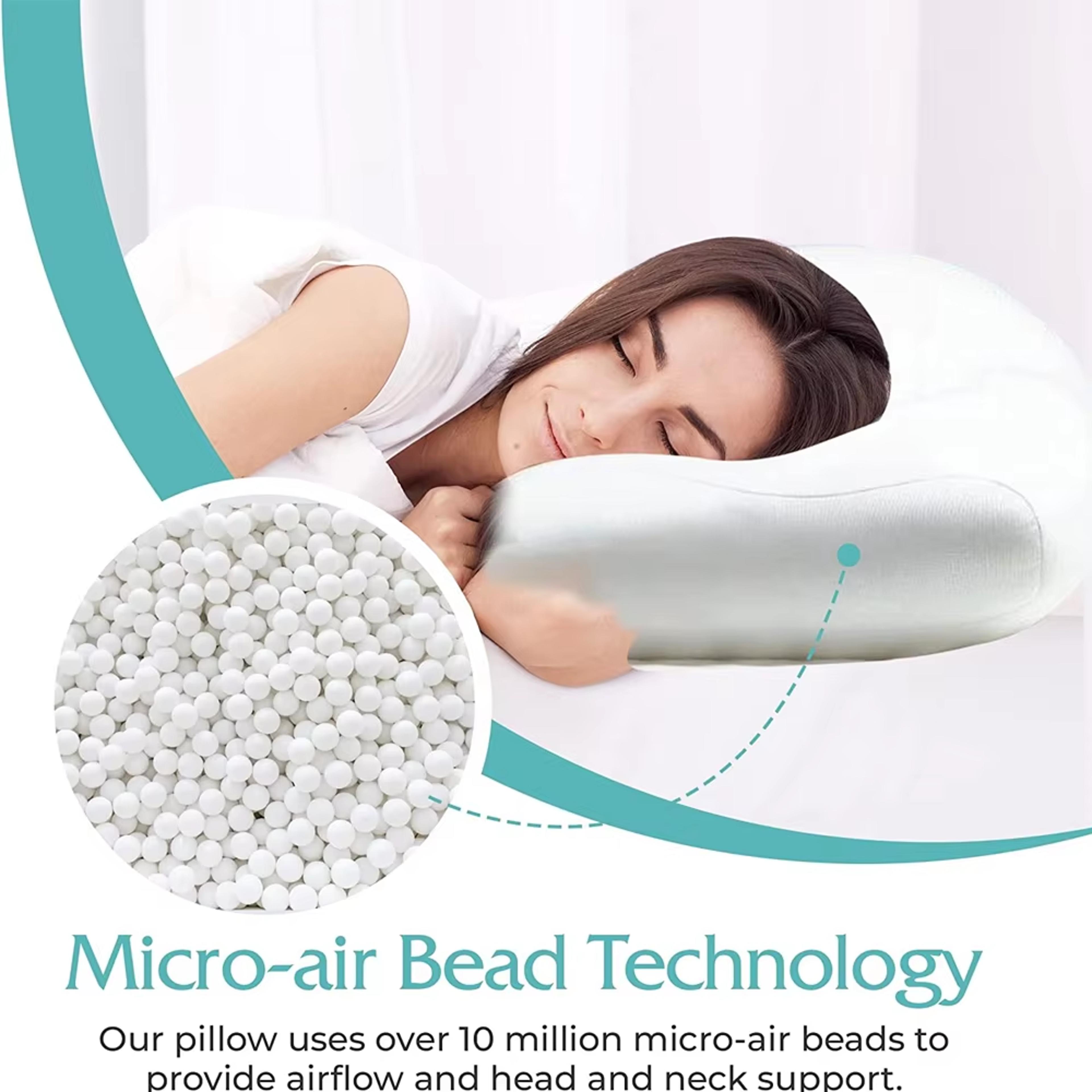 Memory Foam Egg Sleep Pillow For Neck Support And Deep Rest 8