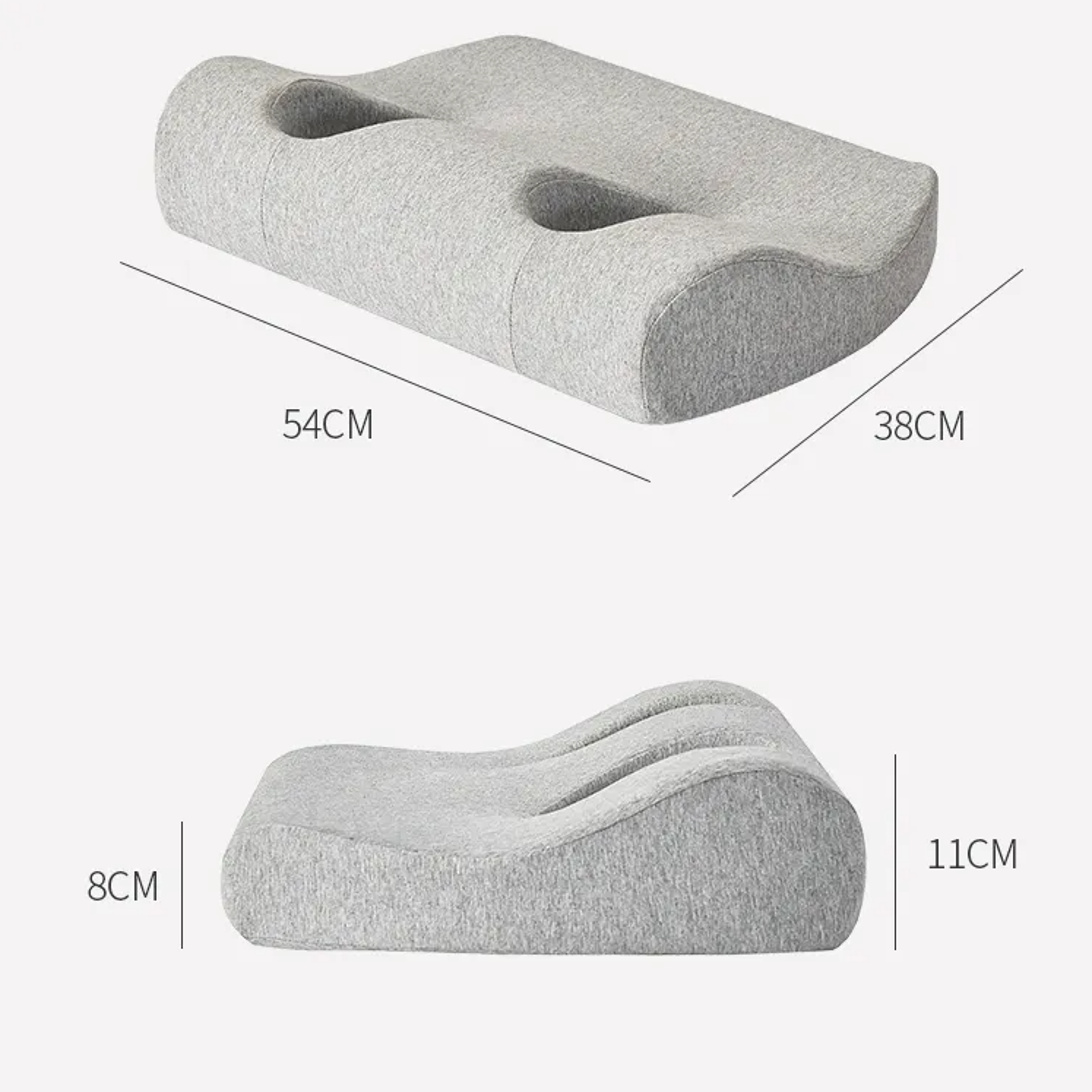 Soft Side Sleeper Pillow Cervical Memory Foam Pillow For Neck Support 6