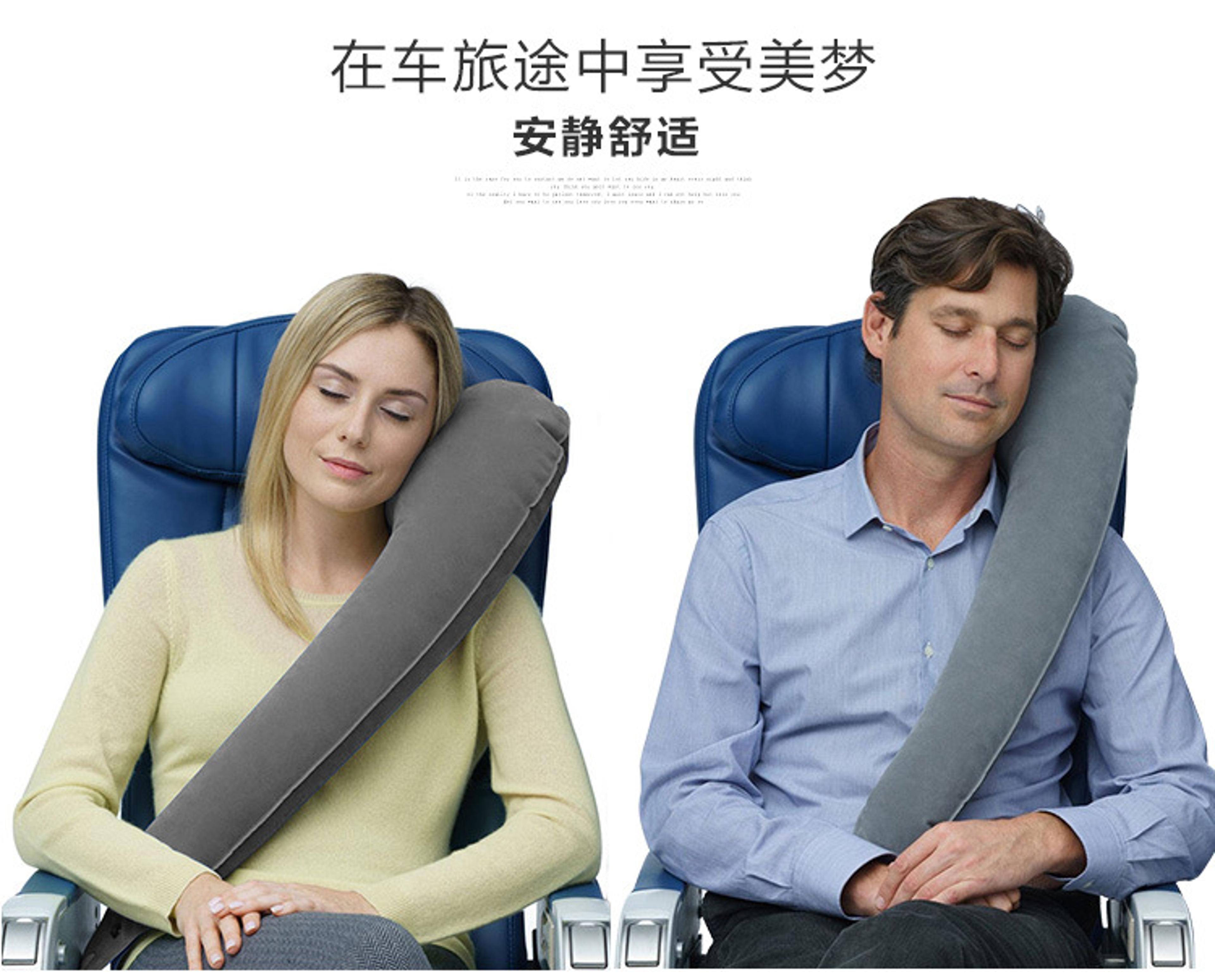 Inflatable Travel Pillow For Side Sleeping Neck Support 6